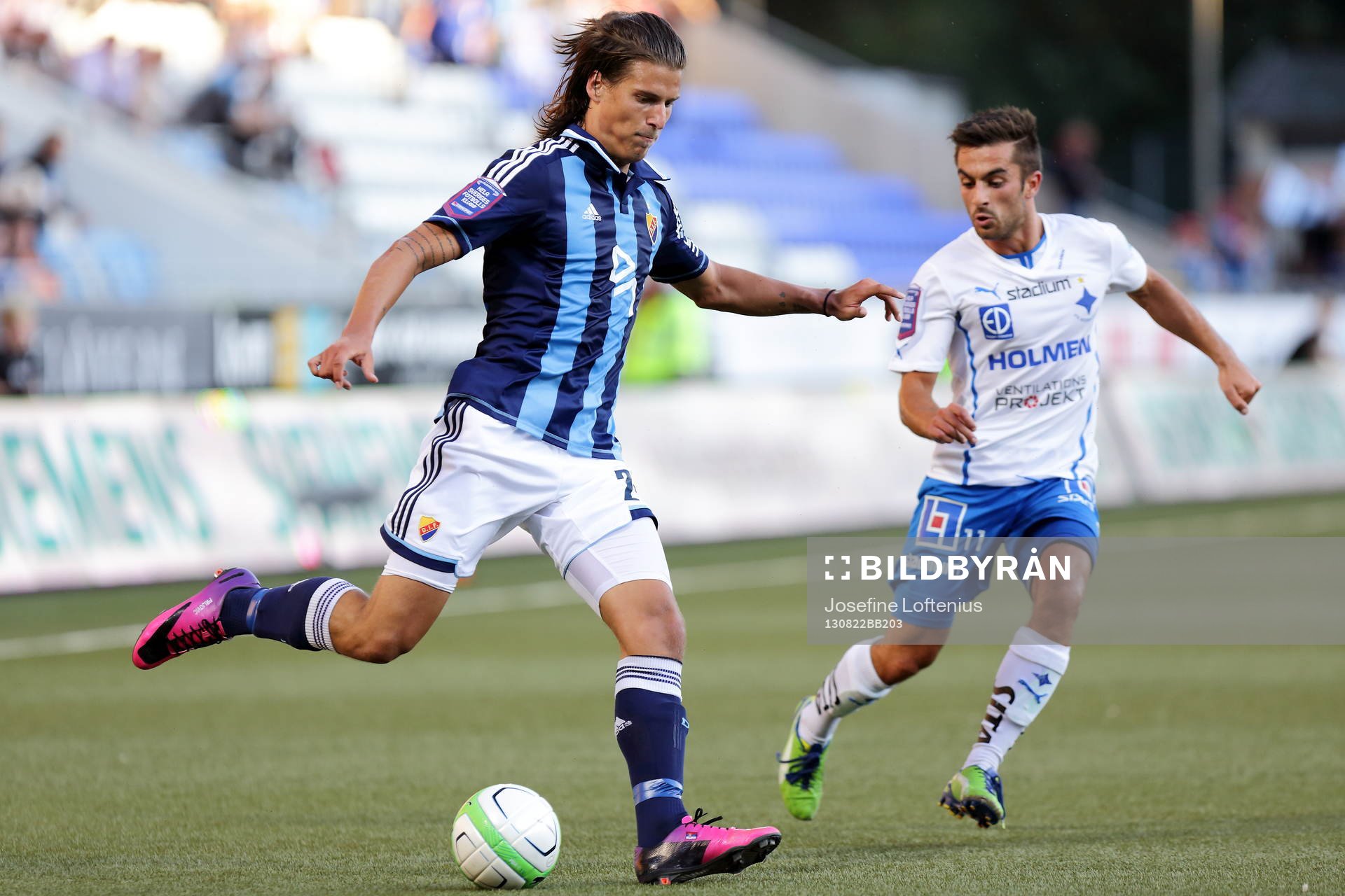 Djurgårdens Aleksandar Prijovic och Norrköpings