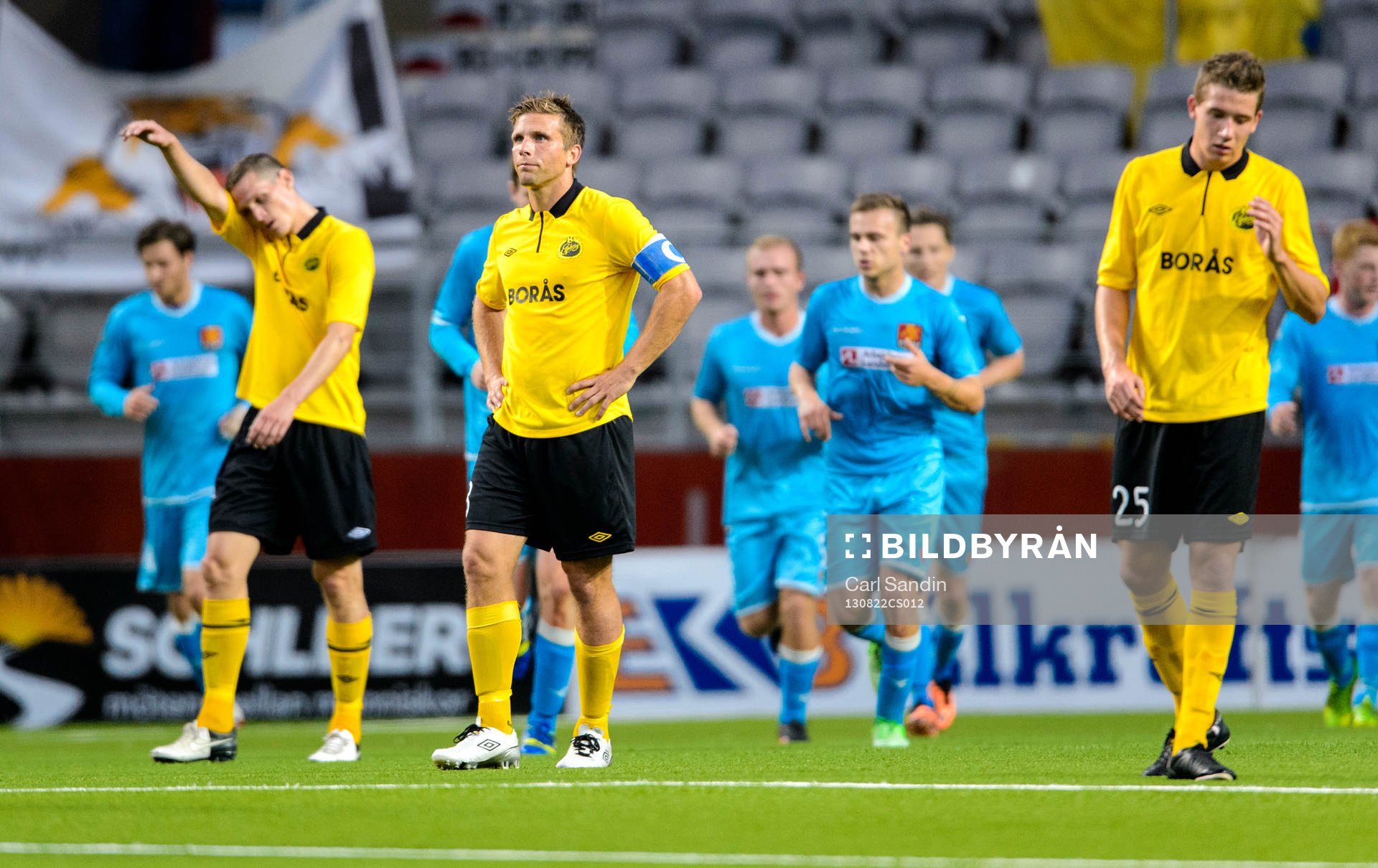 Elfsborgs Jon Jönsson, Anders Svensson och Marcus Rohdén