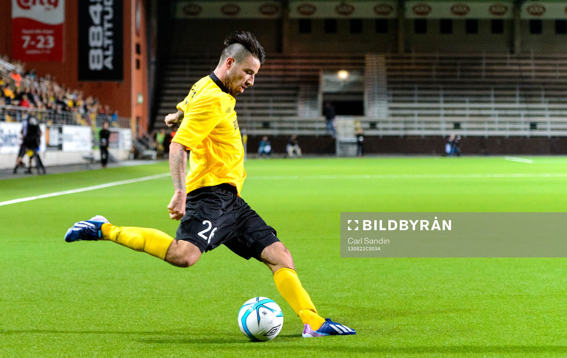 Elfsborgs Mikkel Backmann laddar för skott