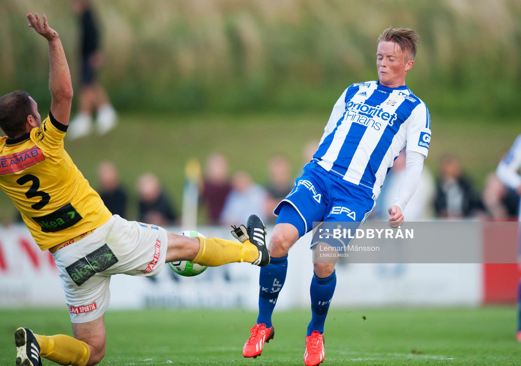 Sam Larsson, IFK Göteborg och Andreas Persson, Lund