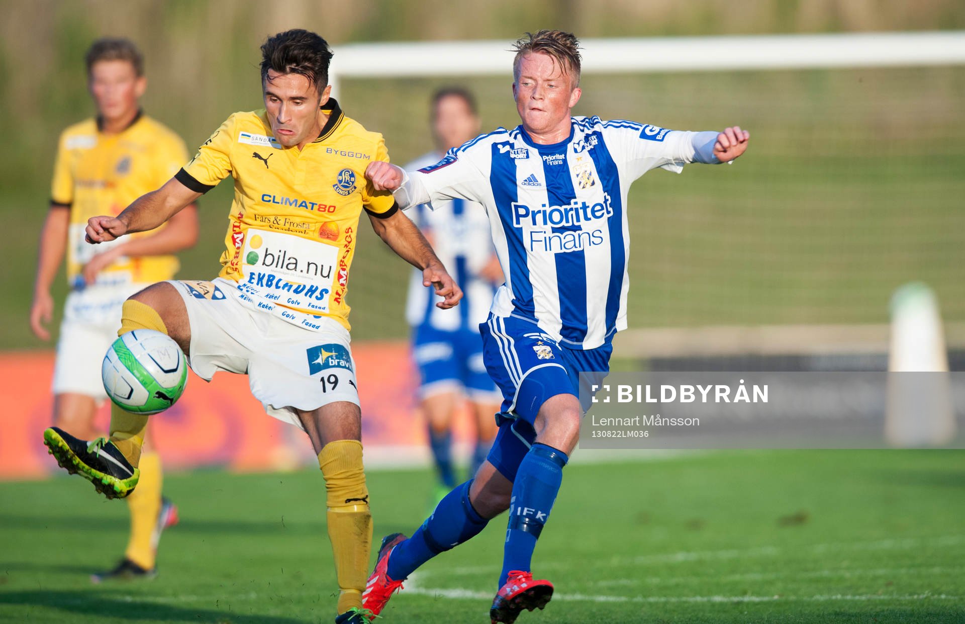 Sam Larsson, IFK Göteborg och Ali Burrniku, Lund