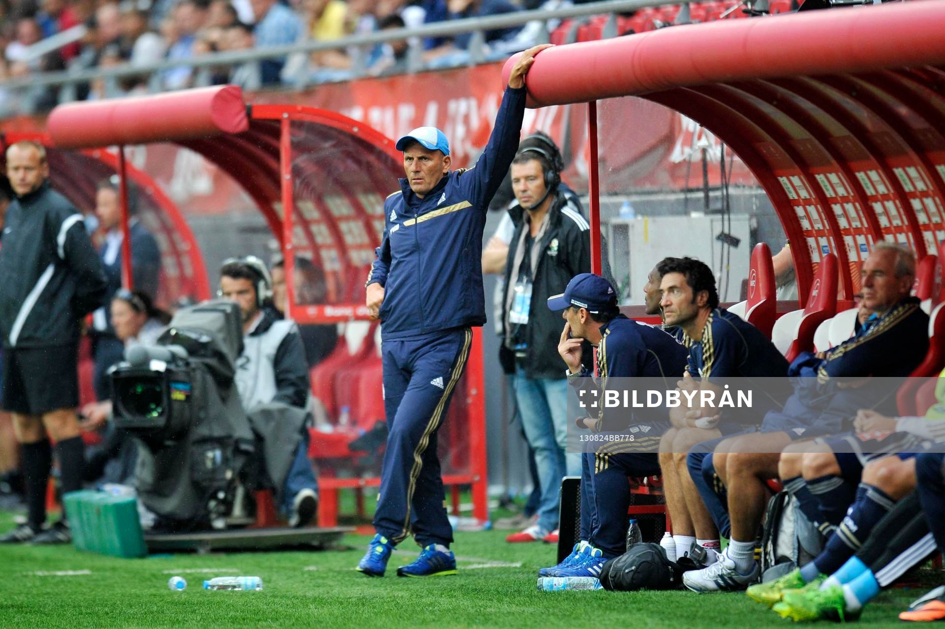  Fotboll, Lique 1, Valenciennes - Marseille: Elie BAUP - 24.08.2013 - Valenciennes / Marseille - 3eme Journee de Ligue 1
