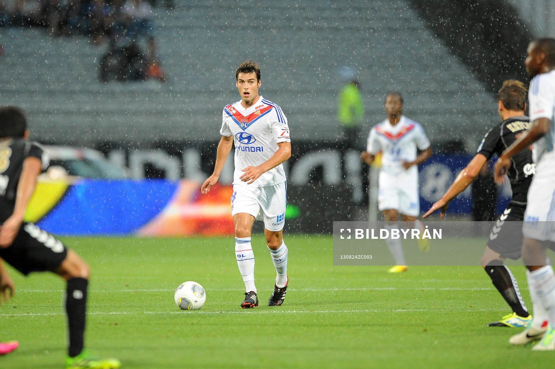 Yoann GOURCUFF - 24.08.2013 - Lyon / Reims - 3eme journee