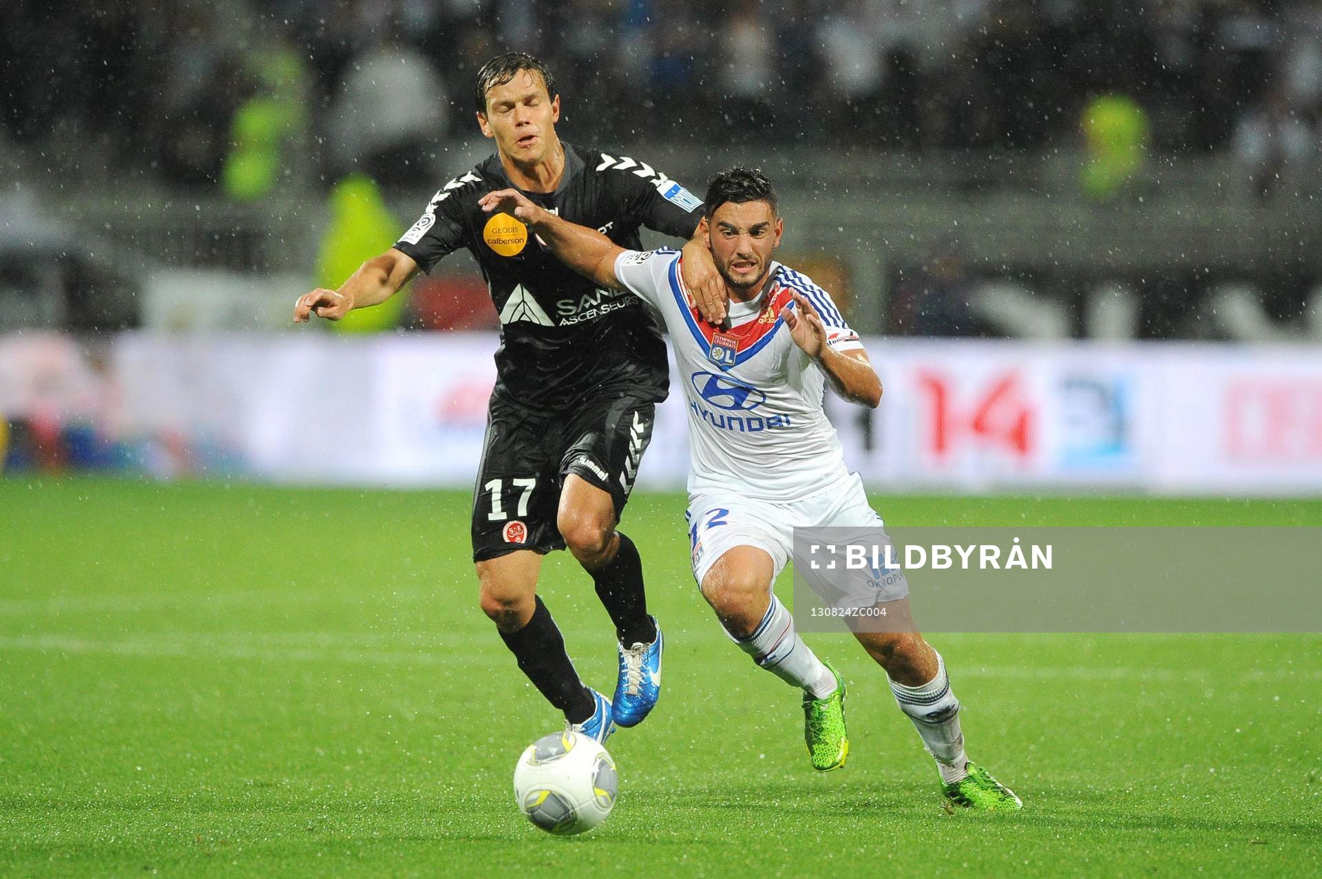 Jordan FERRI - 24.08.2013 - Lyon / Reims - 3eme journee de