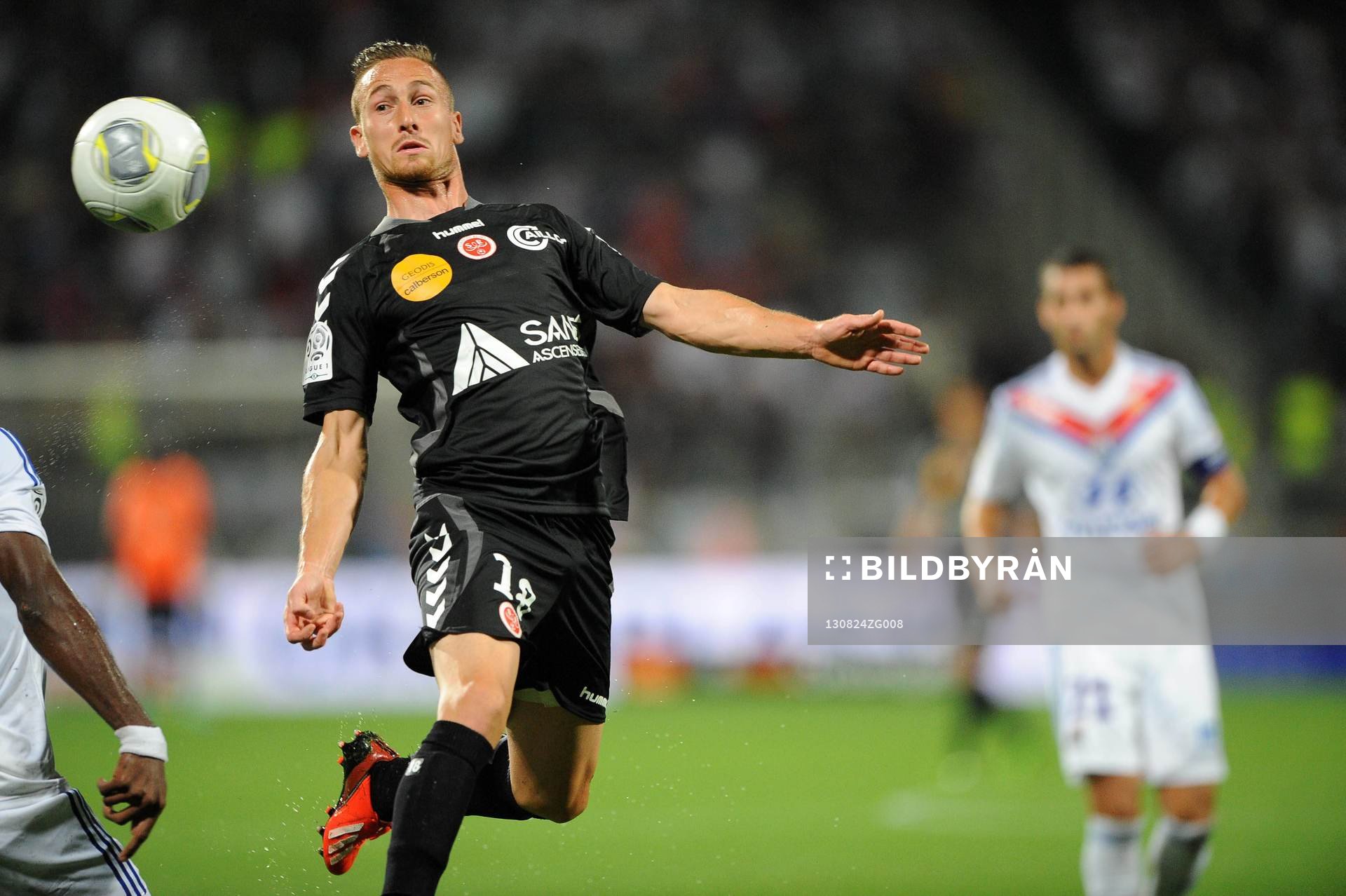 Gaetan COURTET - 24.08.2013 - Lyon / Reims - 3eme journee