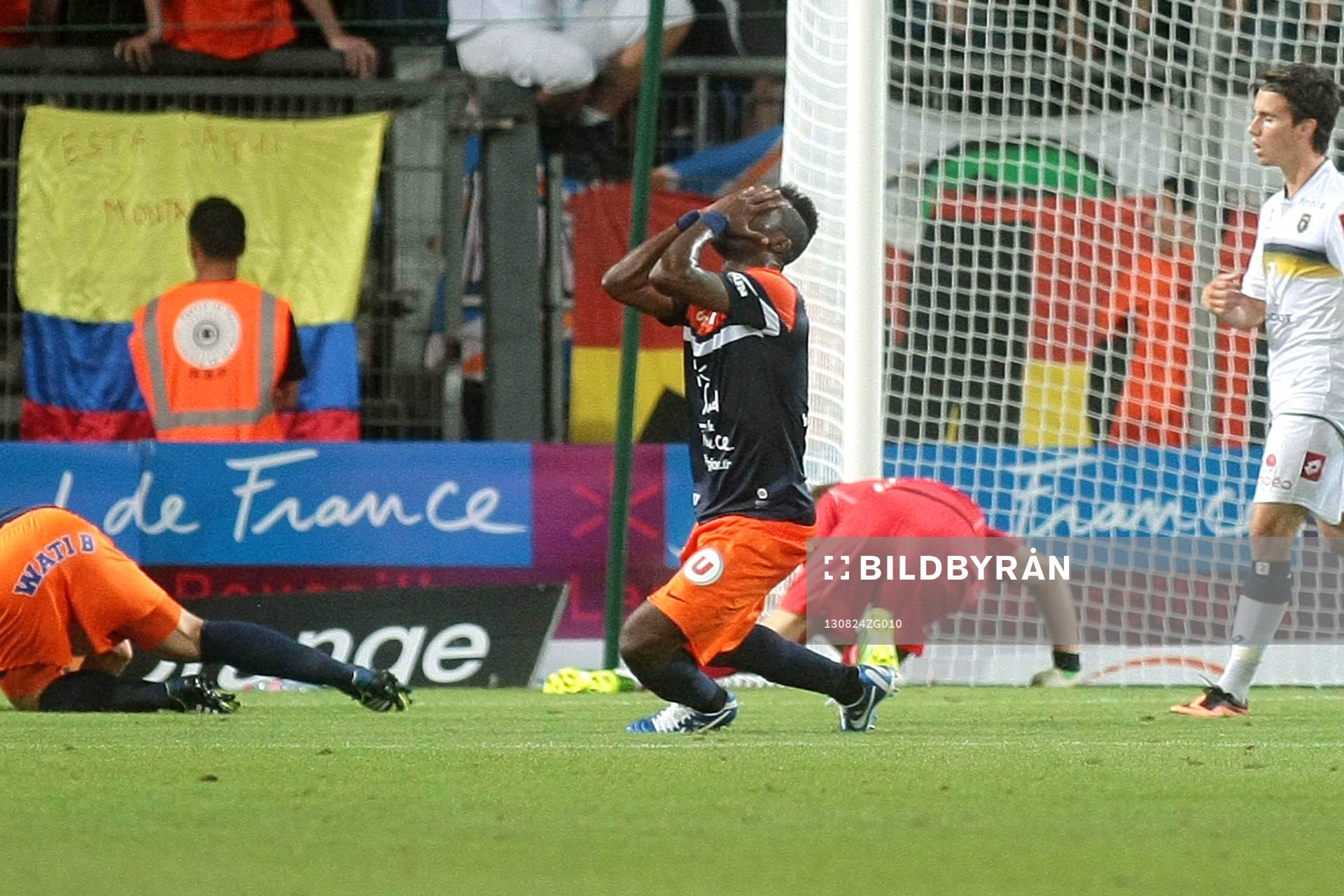 Joie SIAKA TIENE - 24.08.2013 - Montpellier / Sochaux -