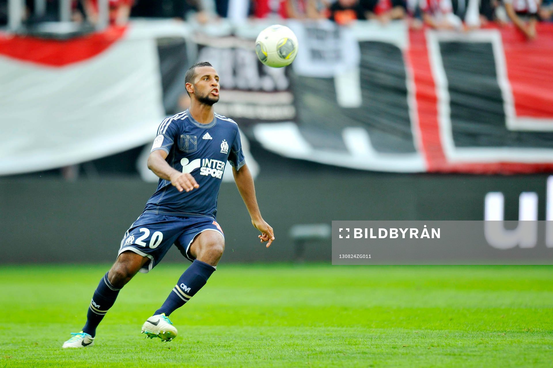  Fotboll, Lique 1, Valenciennes - Marseille: Alaixys ROMAO - 24.08.2013 - Valenciennes / Marseille - 3eme Journee de Ligue 1
