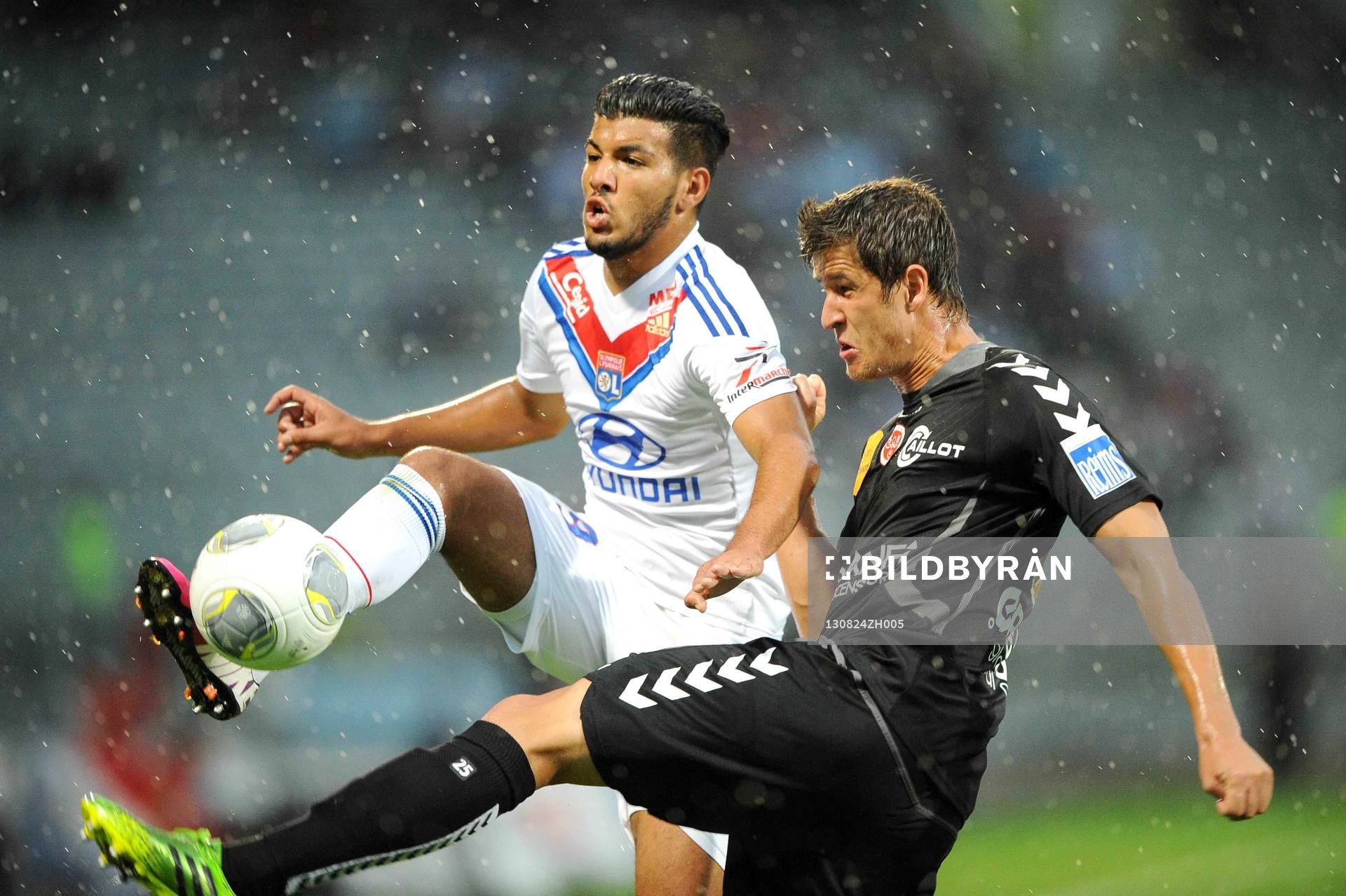 Fares BEHLOULI / Anthony WEBER - 24.08.2013 - Lyon / Reims