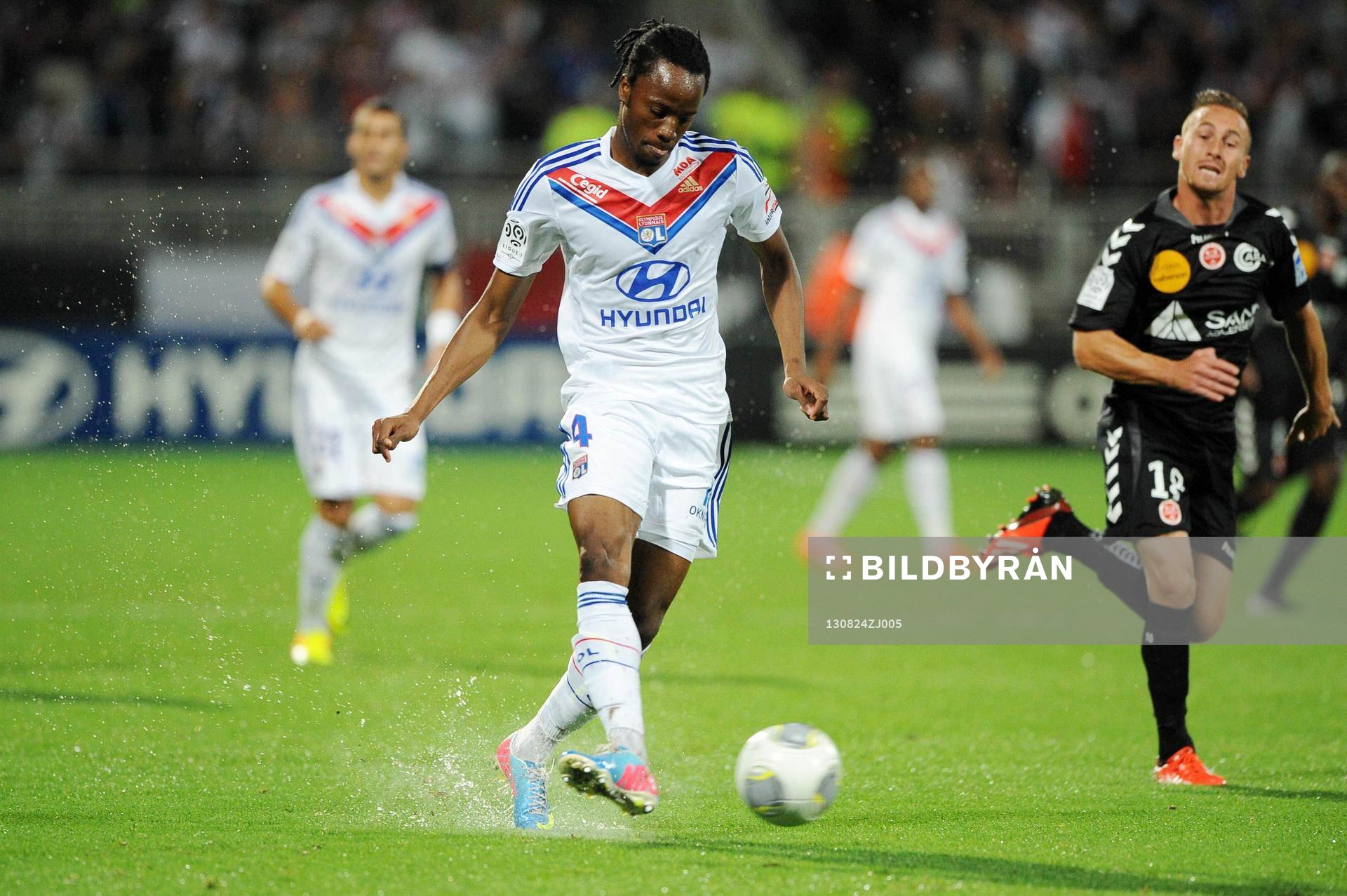 Bakary KONE - 24.08.2013 - Lyon / Reims - 3eme journee de