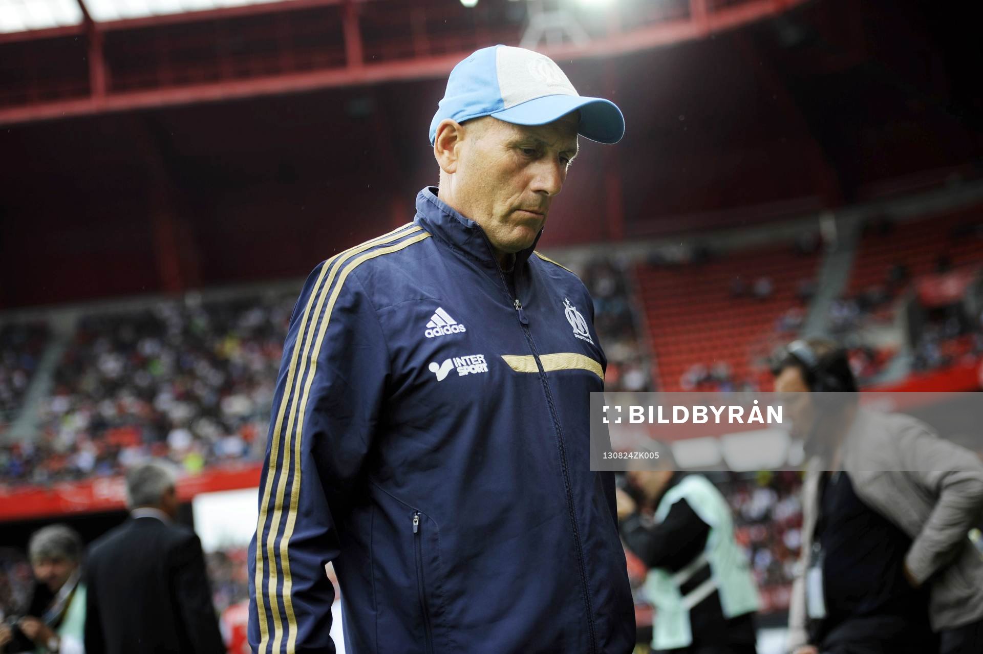  Fotboll, Lique 1, Valenciennes - Marseille: Elie BAUP - 24.08.2013 - Valenciennes / Marseille - 3eme Journee de Ligue 1
