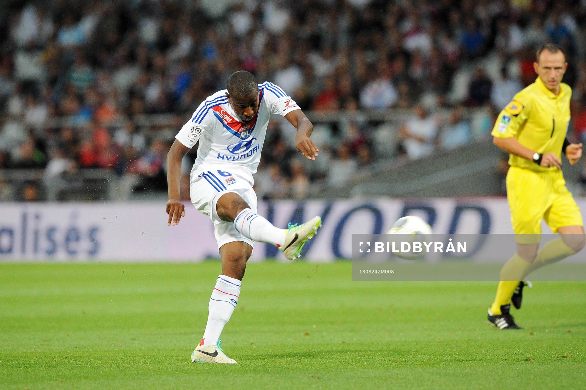 Gueida FOFANA - 24.08.2013 - Lyon / Reims - 3eme journee de