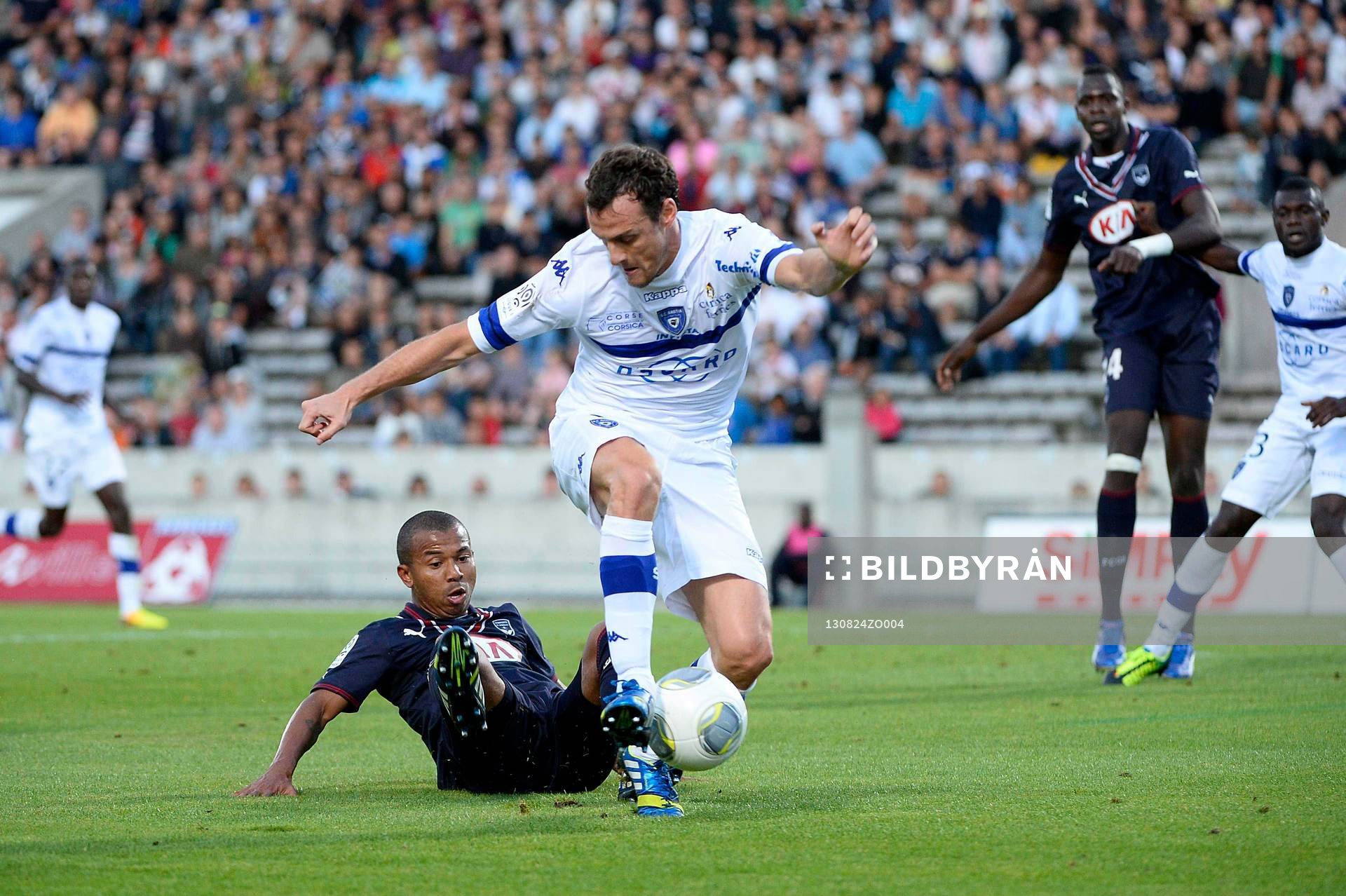  Fotboll, Lique 1, Bordeaux - Bastia: MARIANO / Sebastien SQUILLACI - 24.08.2013 - Bordeaux / Bastia - 3eme  Journee de Ligue 1 