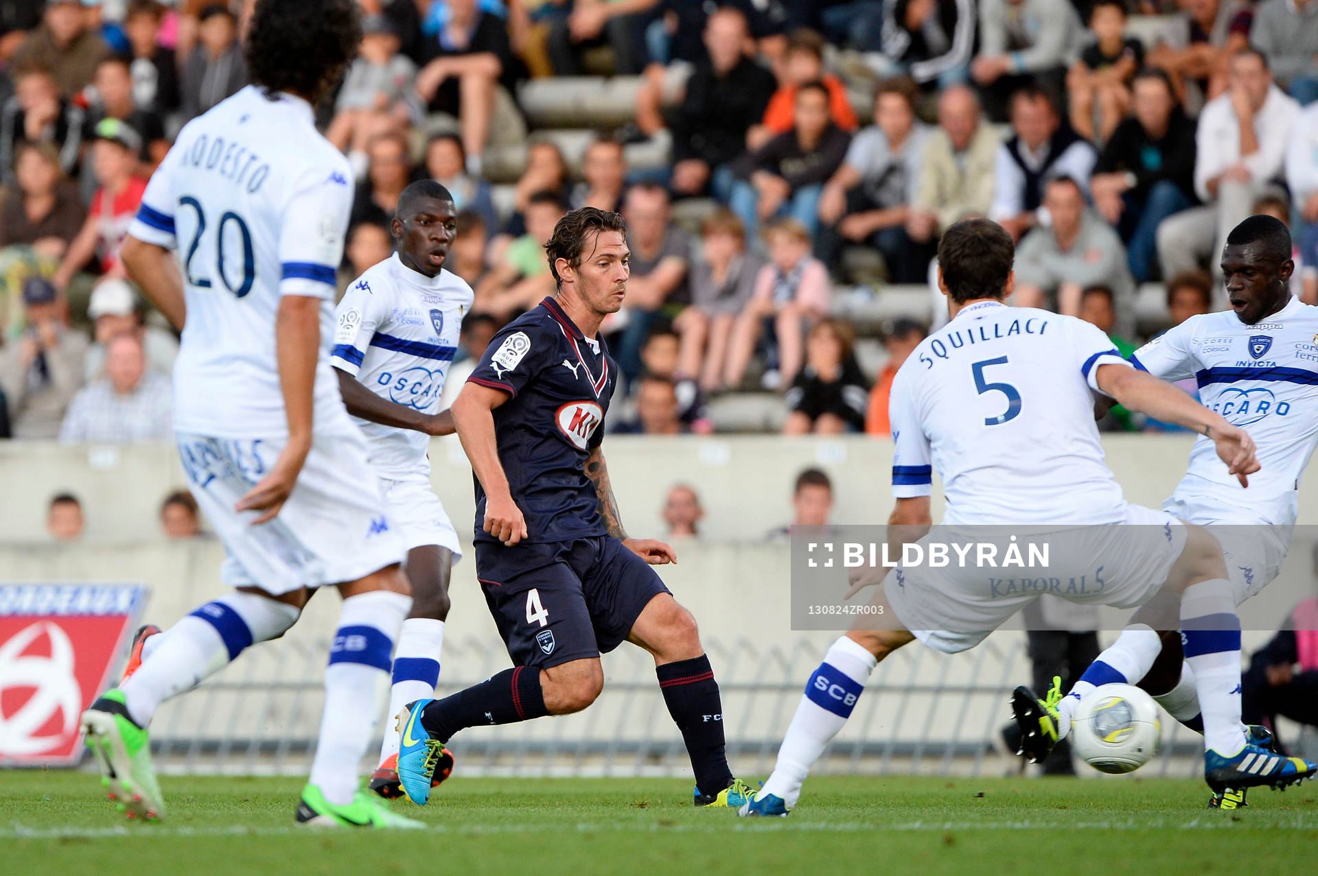 Fotboll, Lique 1, Bordeaux - Bastia: Ludovic OBRANIAK - 24.08.2013 - Bordeaux / Bastia - 3eme  Journee de Ligue 1 
