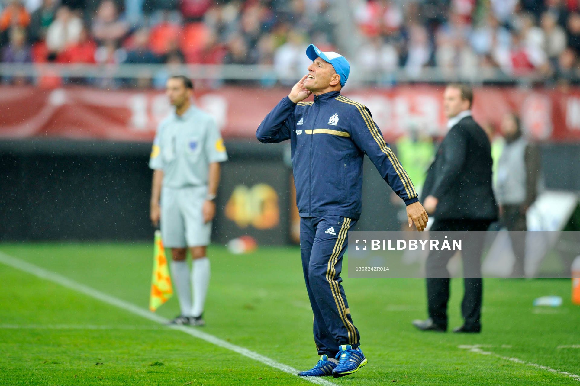  Fotboll, Lique 1, Valenciennes - Marseille: Elie BAUP - 24.08.2013 - Valenciennes / Marseille - 3eme Journee de Ligue 1