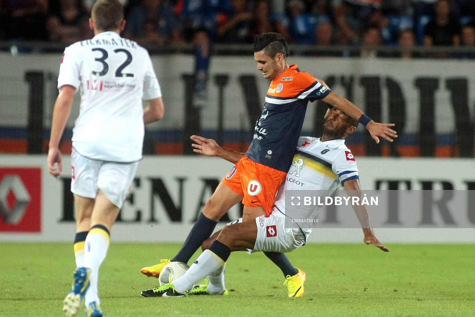 Remy CABELLA / Expulsion Cedric KANTE - 24.08.2013 -