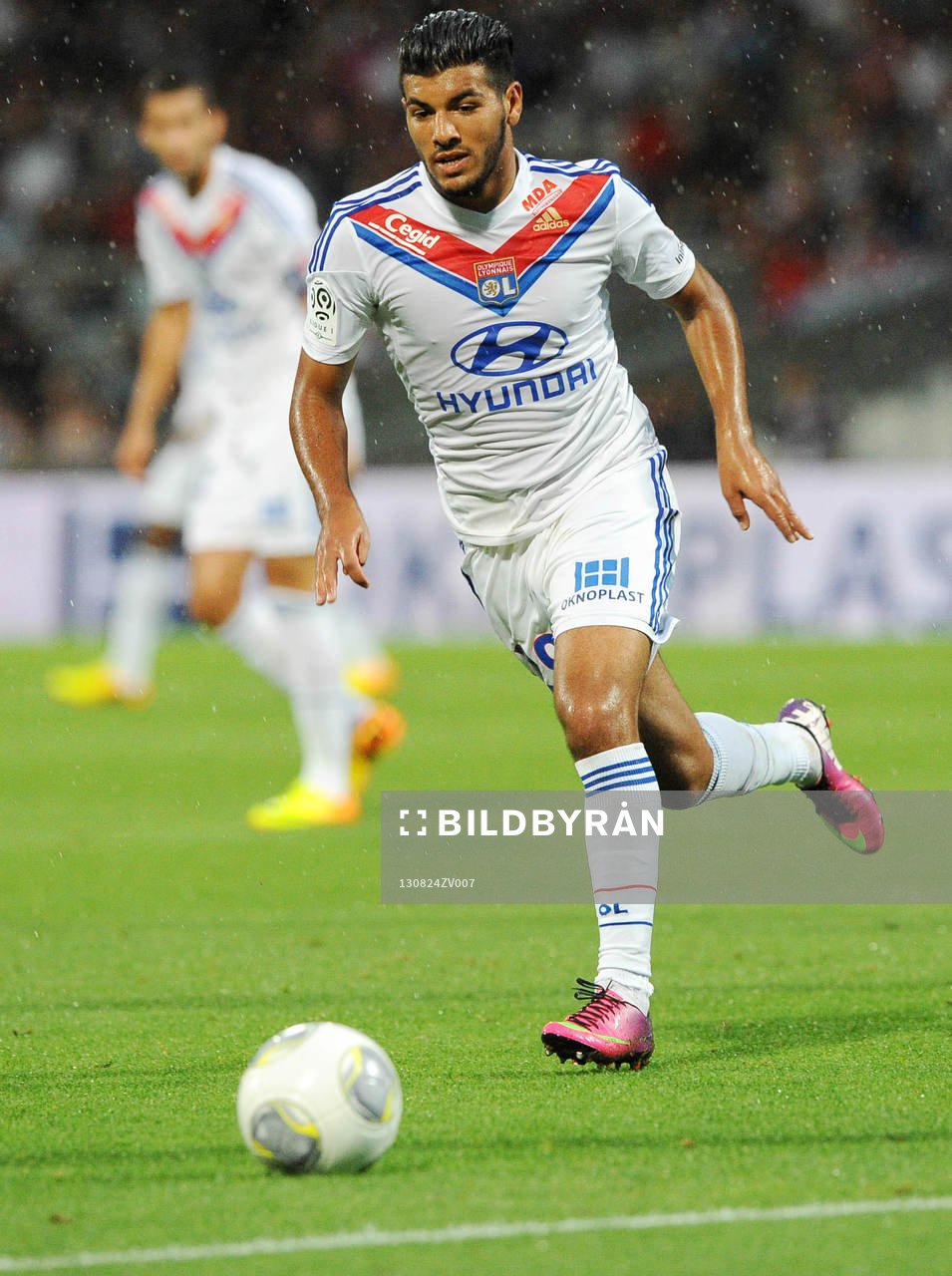 Fares BAHLOULI  - 24.08.2013 - Lyon / Reims - 3eme journee