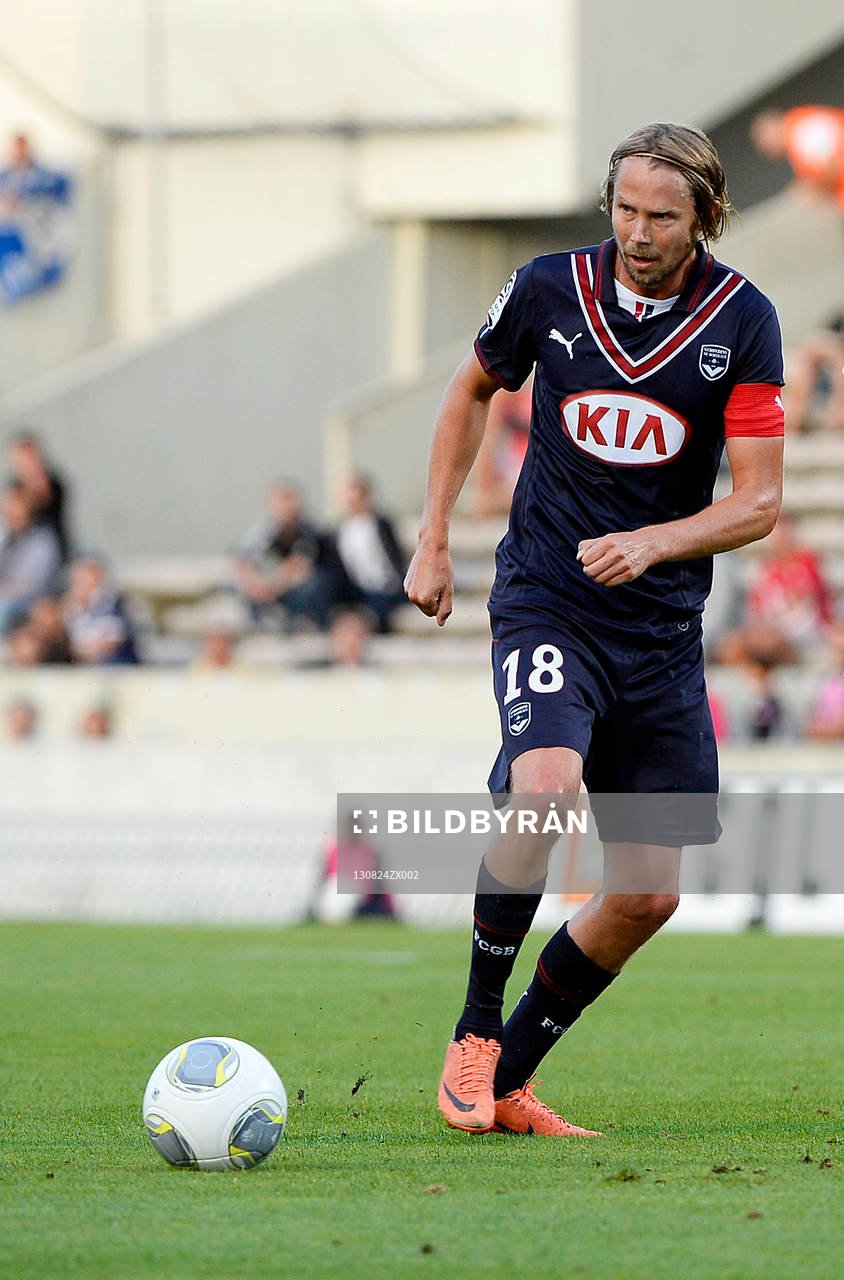  Fotboll, Lique 1, Bordeaux - Bastia: Jaroslav PLASIL / Yannick CAHUZAC - 24.08.2013 - Bordeaux / Bastia - 3eme  Journee de Ligue 1 