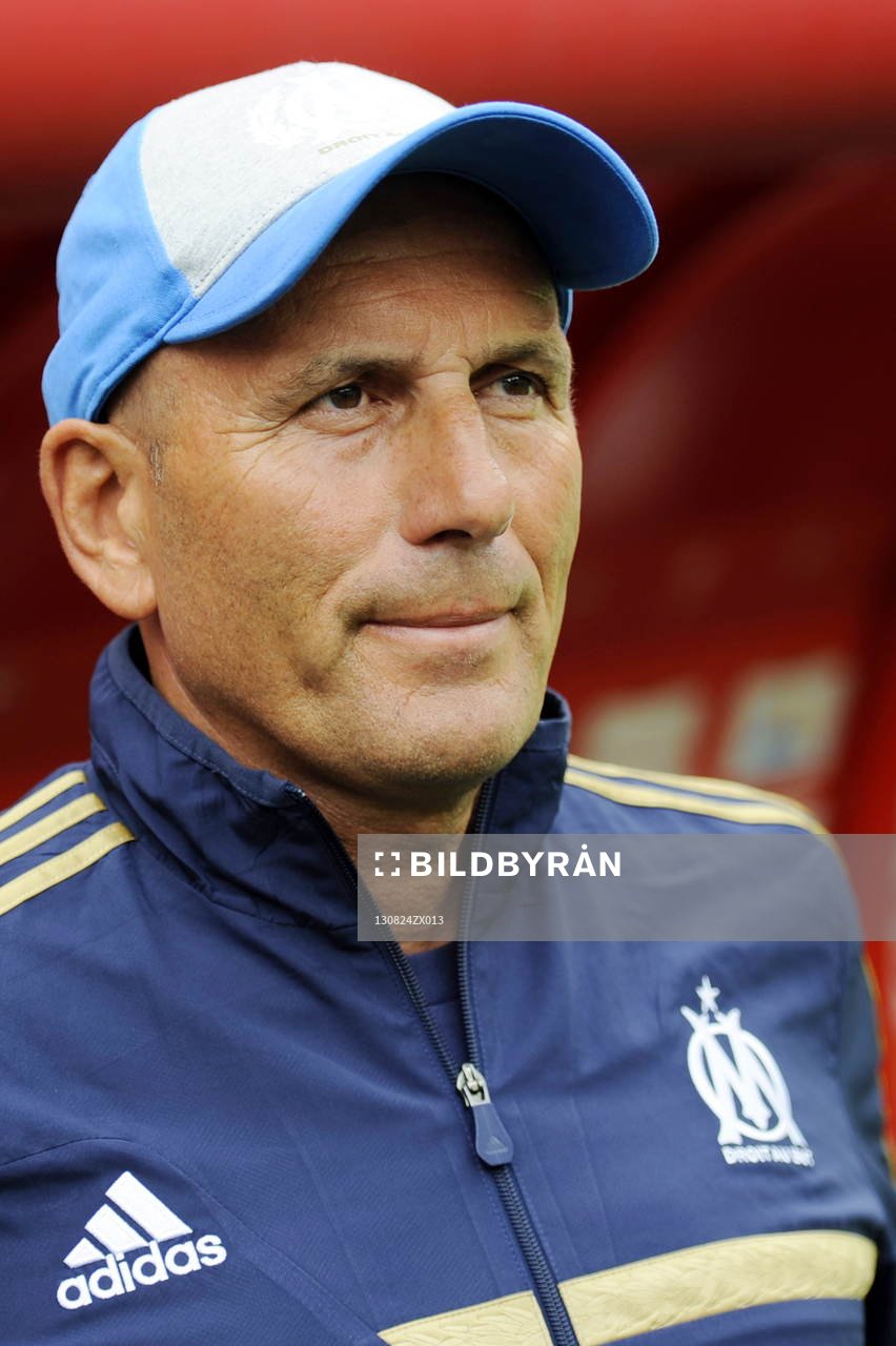  Fotboll, Lique 1, Valenciennes - Marseille: Elie BAUP - 24.08.2013 - Valenciennes / Marseille - 3eme Journee de Ligue 1