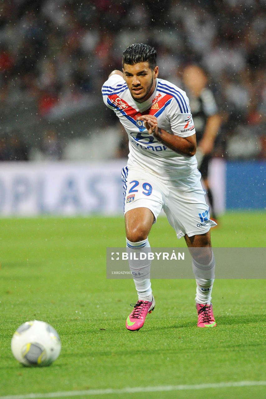 Fares BAHLOULI  - 24.08.2013 - Lyon / Reims - 3eme journee