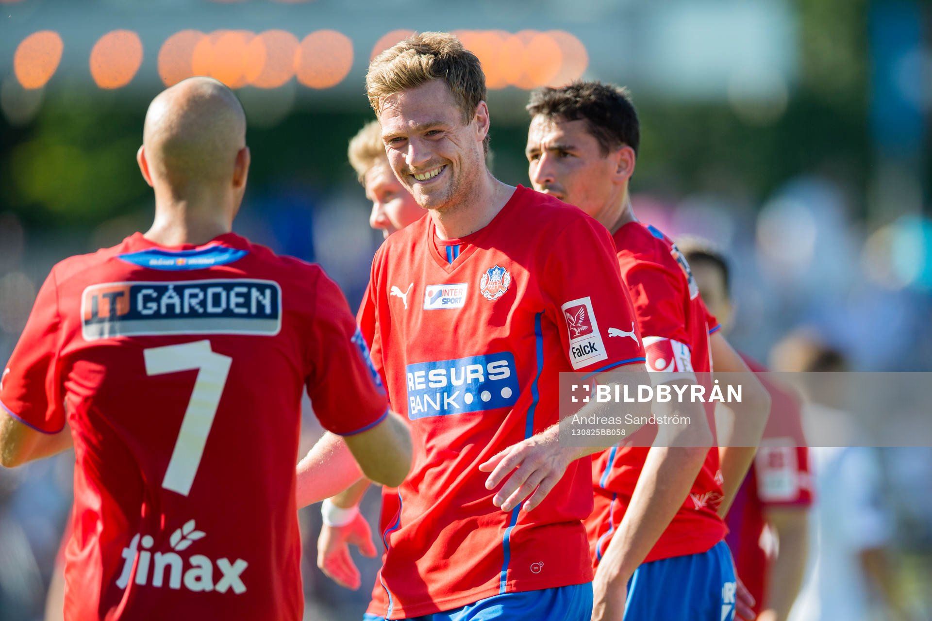 Helsingborgs Arnor Smarason kvitterar till 1-1 och