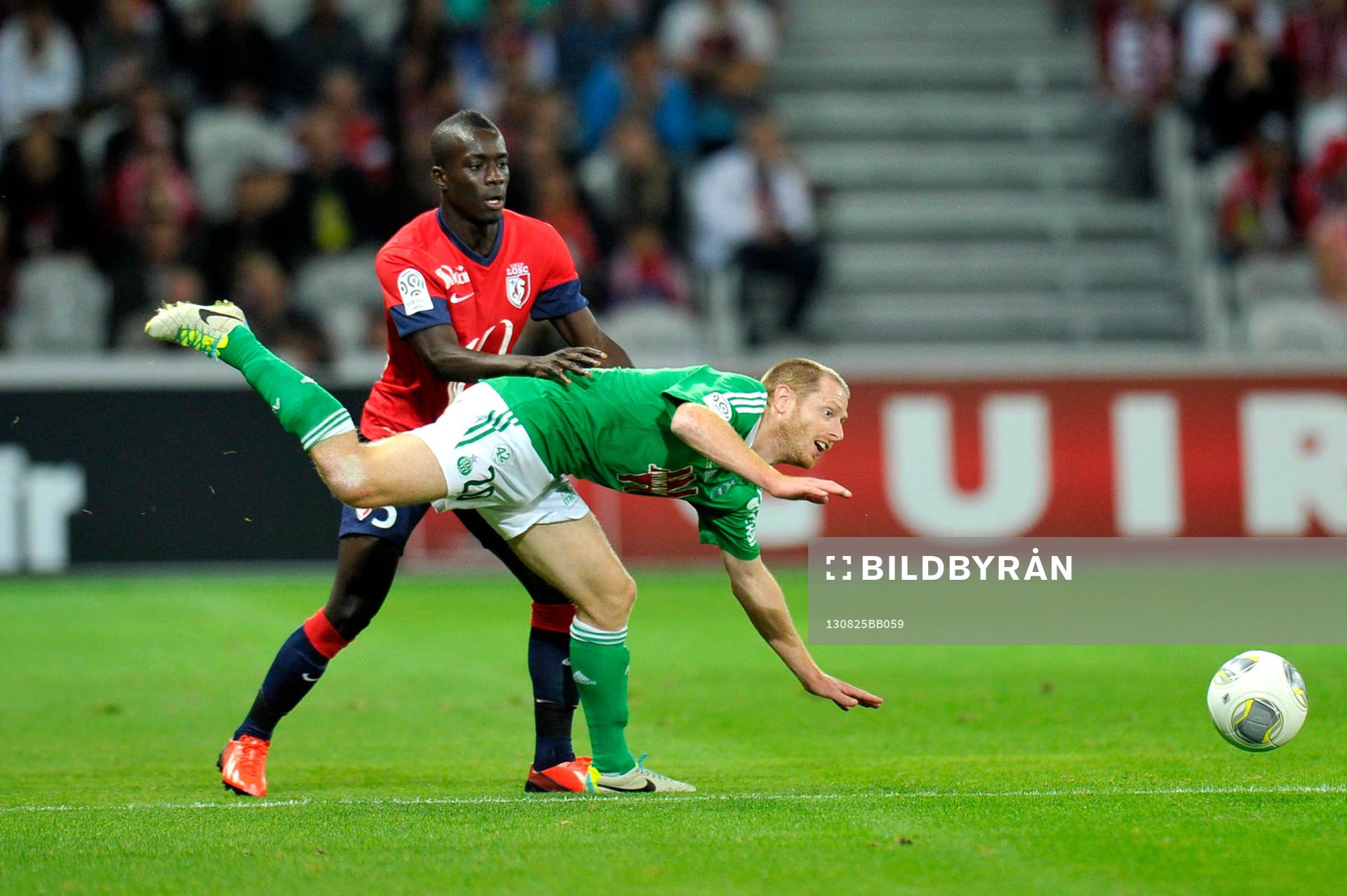 Jonathan BRISON / Idrissa GUEYE - 25.08.2013 - Lille /