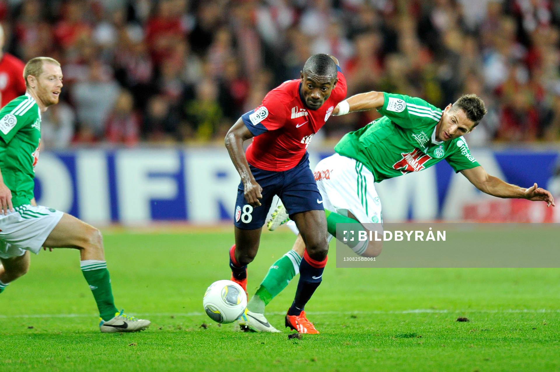 Salomon KALOU / Jeremy CLEMENT - 25.08.2013 - Lille / Saint