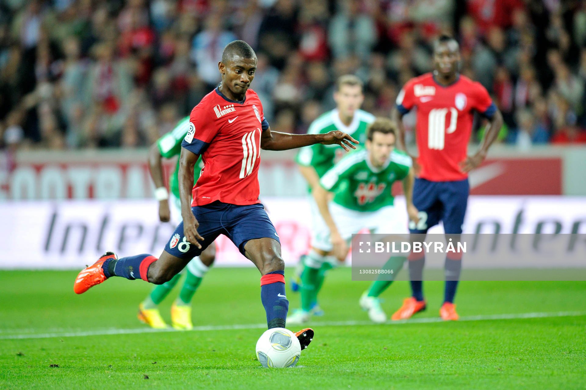 But de Salomon KALOU - 25.08.2013 - Lille / Saint Etienne -
