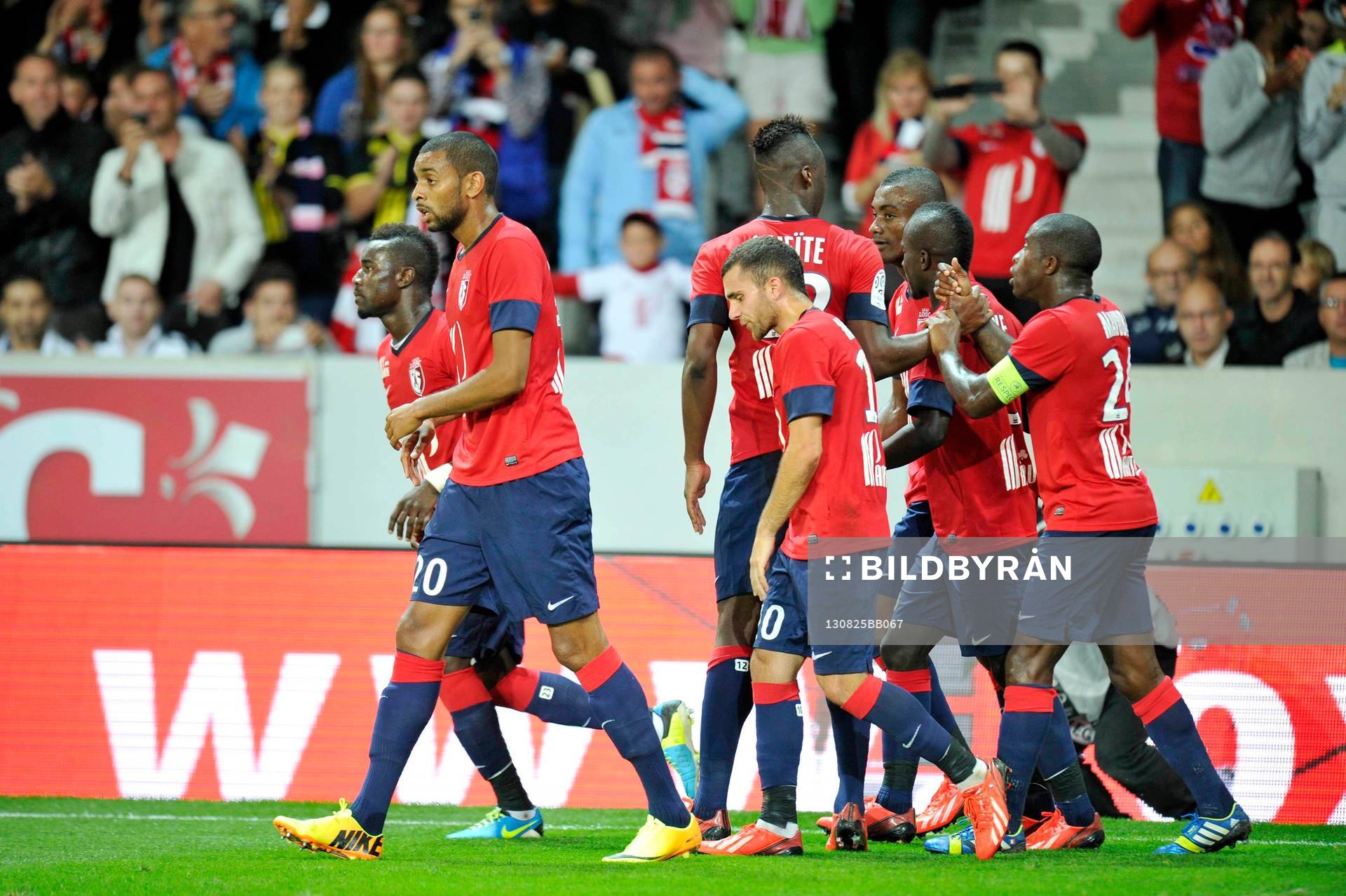 Joie Lille - Salomon KALOU - 25.08.2013 - Lille / Saint