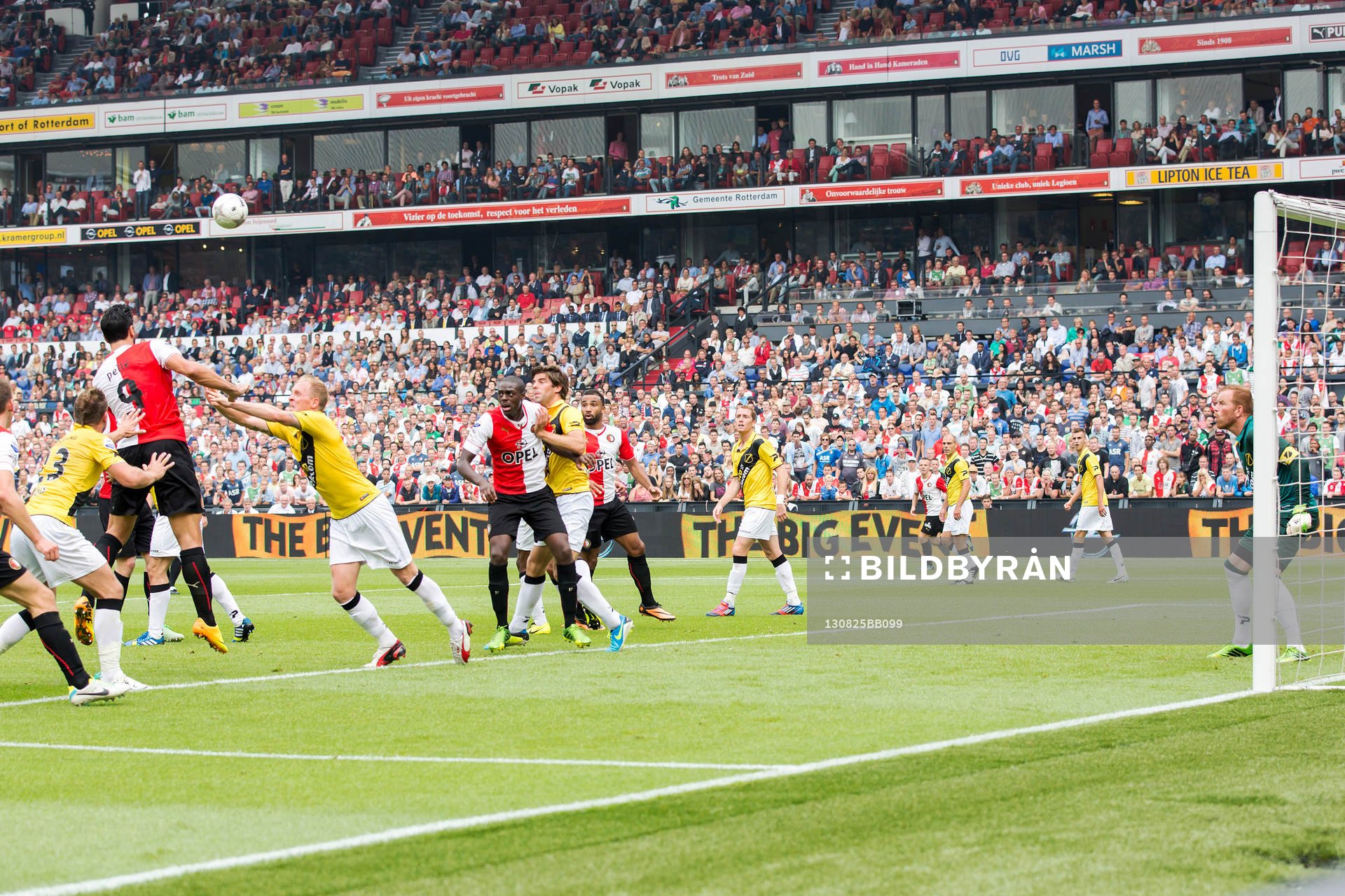 ROTTERDAM - Feyenoord - NAC Breda , Eredivisie , 25-08-2013