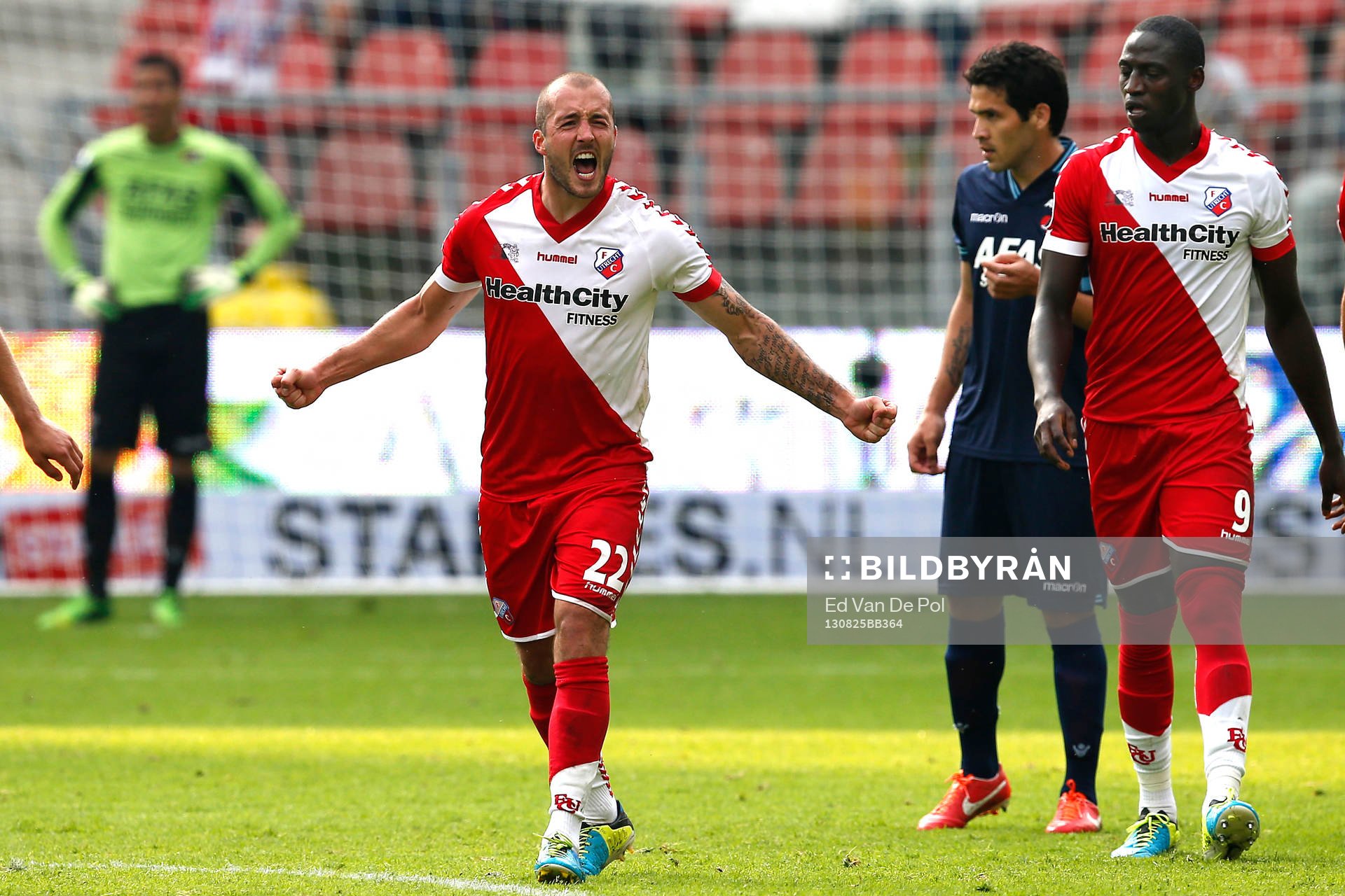 UTRECHT - 25-08-2013 - FC Utrecht  - AZ, Stadion