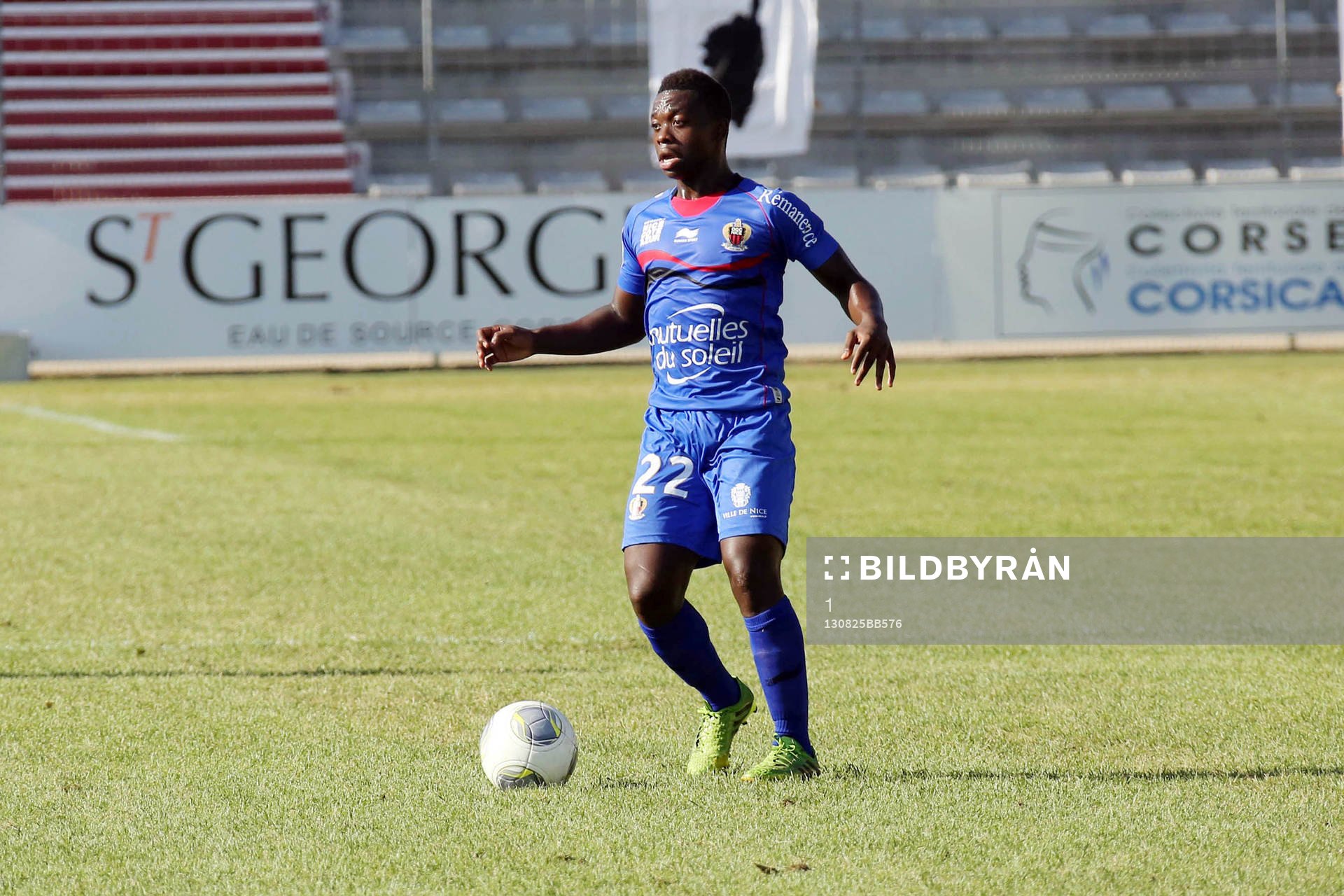 Nampalys Mendy - 25.08.2013 - Ajaccio / Nice - 3e journee