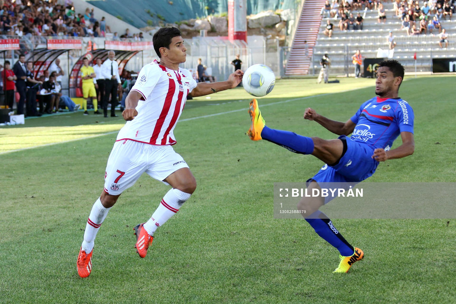 Benjamin ANDRE / Jordan AMAVI - 25.08.2013 - Ajaccio / Nice