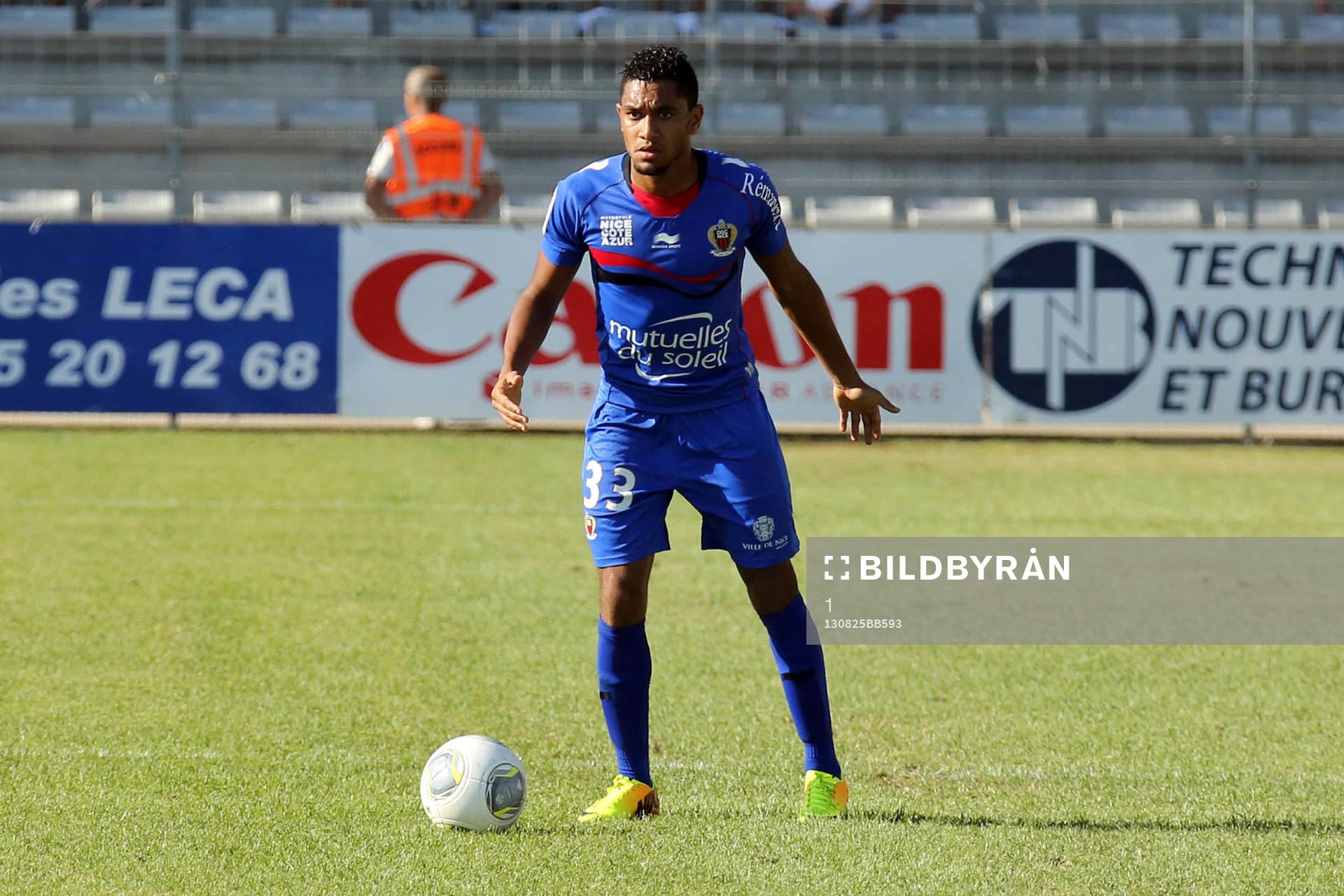 Jordan AMAVI - 25.08.2013 - Ajaccio / Nice - 3e journee