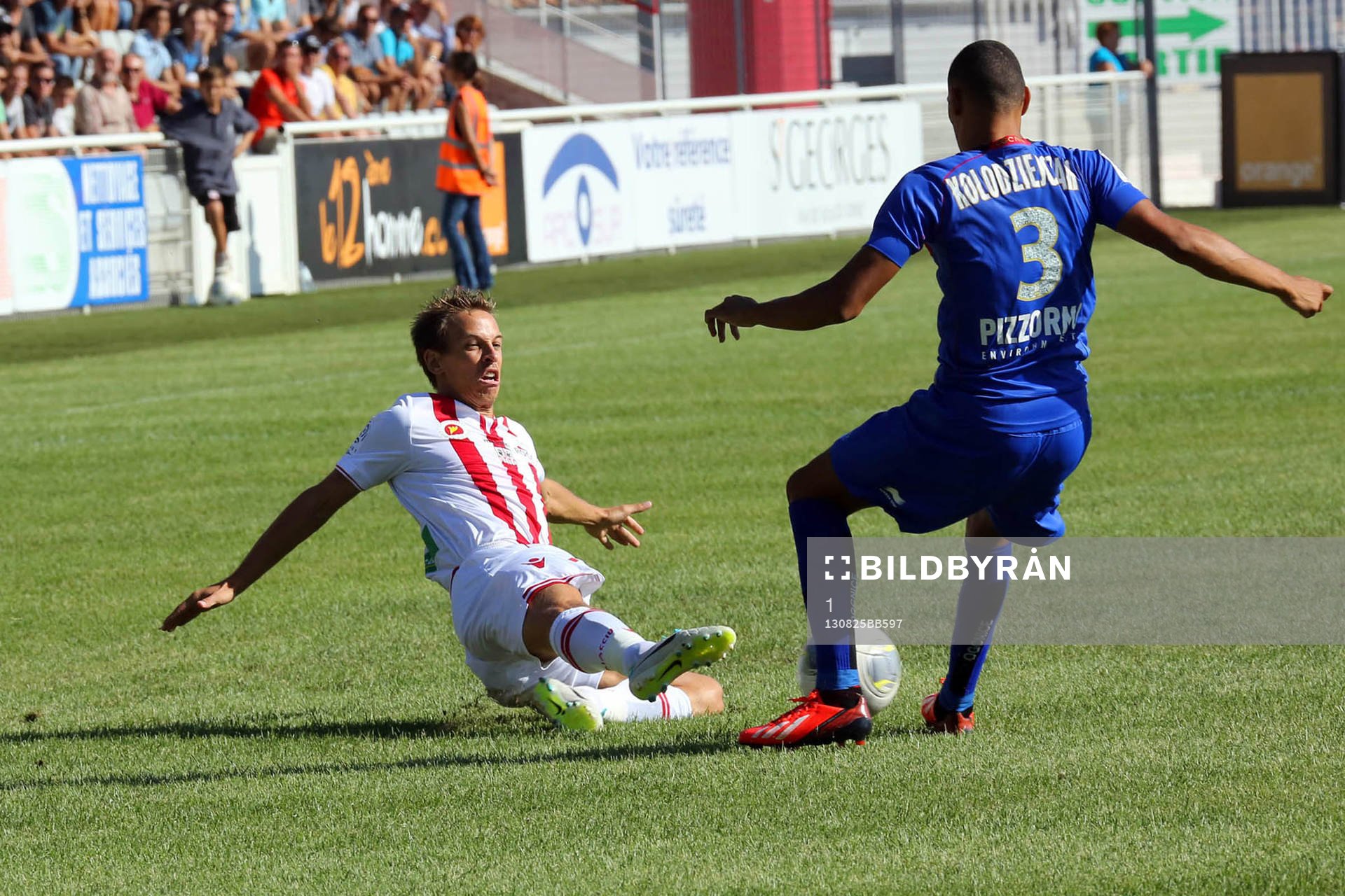  Fotboll, Lique 1, Ajaccio - Nice: Benoit PEDRETTI - 25.08.2013 - Ajaccio / Nice - 3e journee Ligue 1