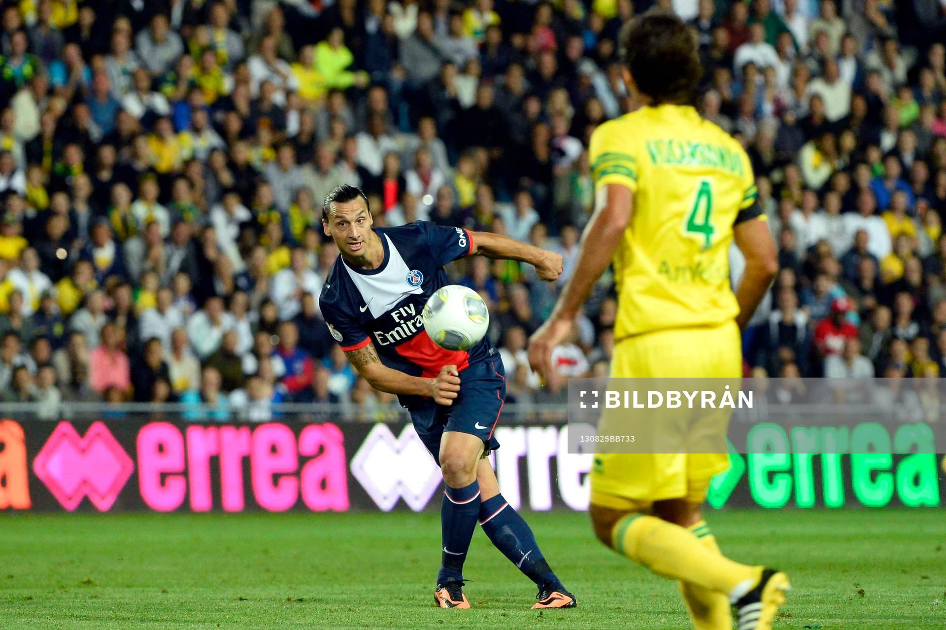 Zlatan IBRAHIMOVIC - 25.08.2013 - Nantes / Paris Sant