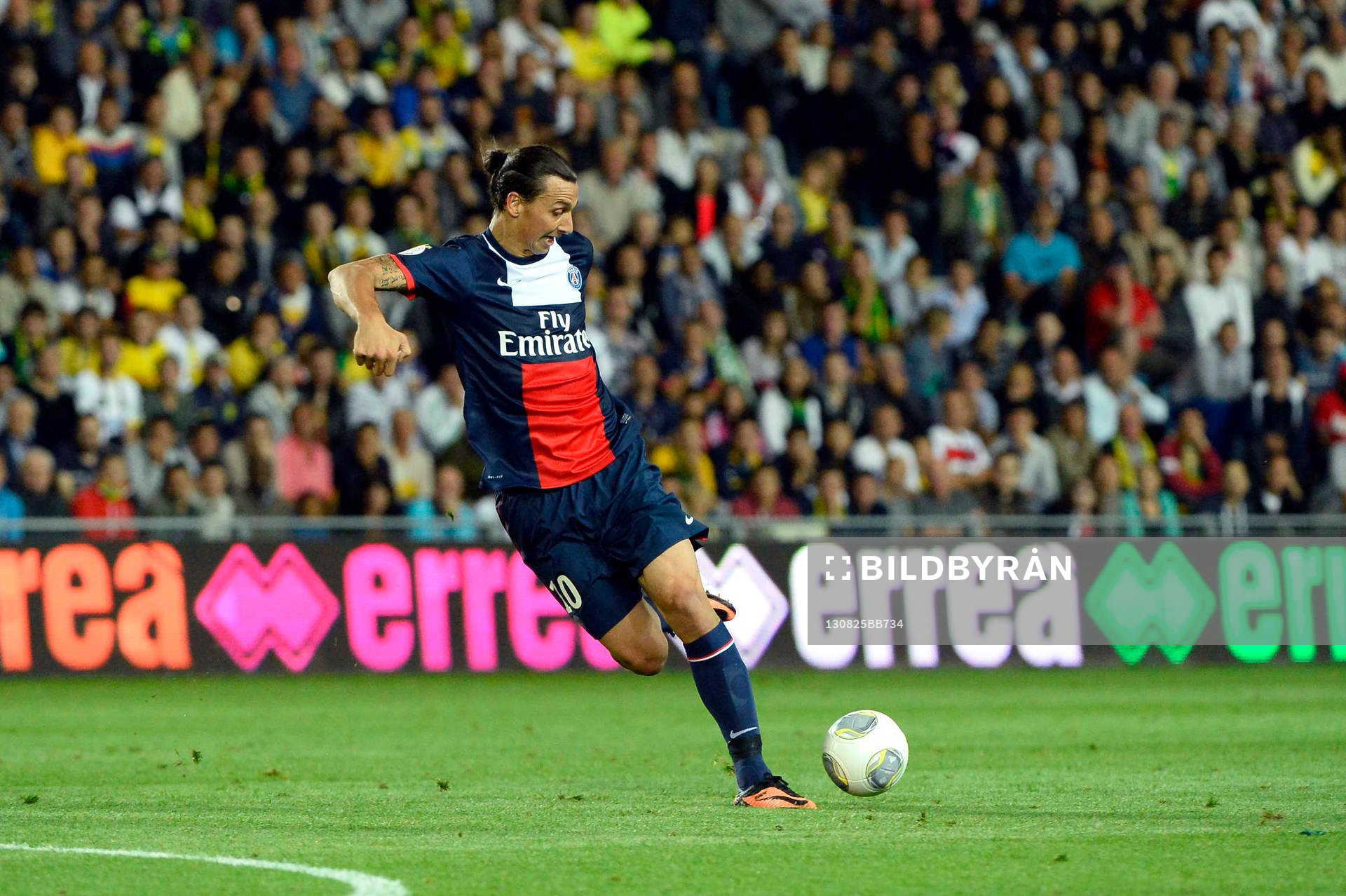 Zlatan IBRAHIMOVIC - 25.08.2013 - Nantes / Paris Sant