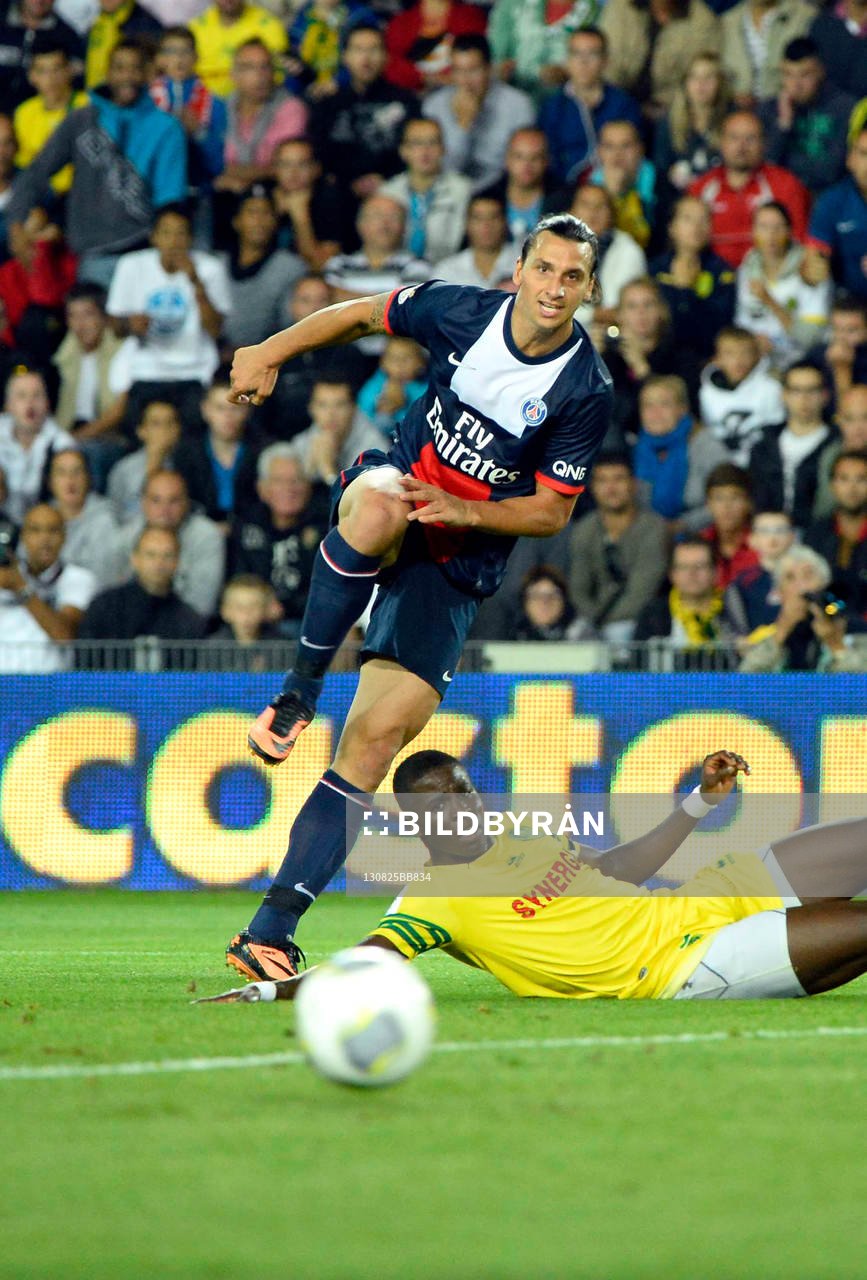 Zlatan IBRAHIMOVIC - 25.08.2013 - Nantes / Paris Sant