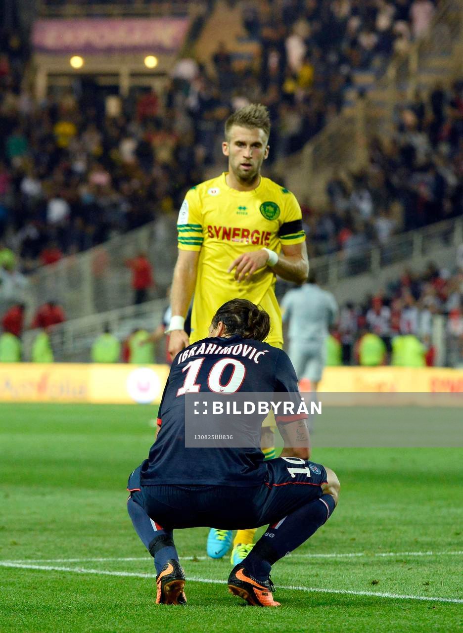 Zlatan IBRAHIMOVIC - 25.08.2013 - Nantes / Paris Sant
