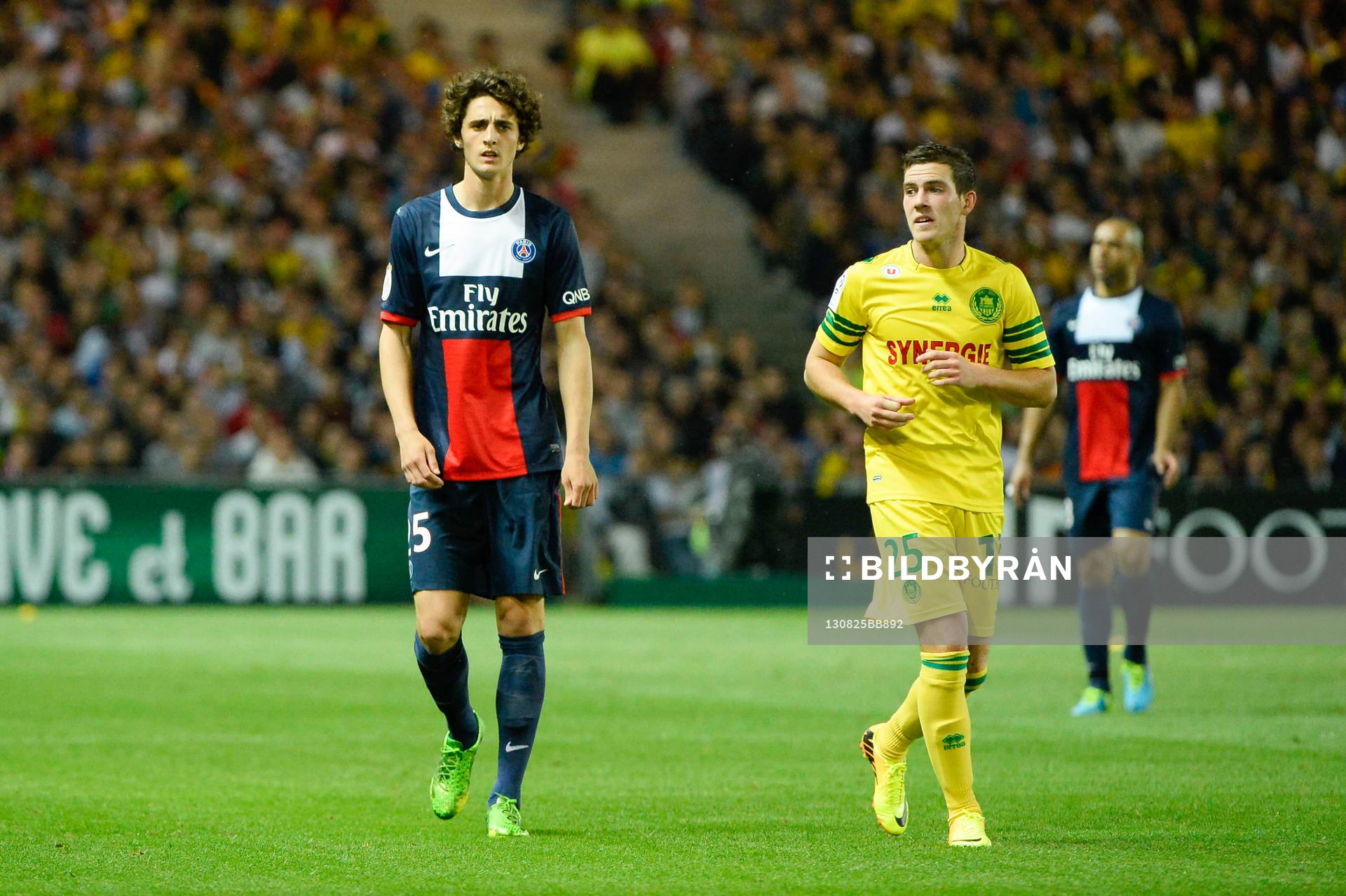 Adrien RABIOT / Jordan VERETOUT - 25.08.2013 - Nantes /