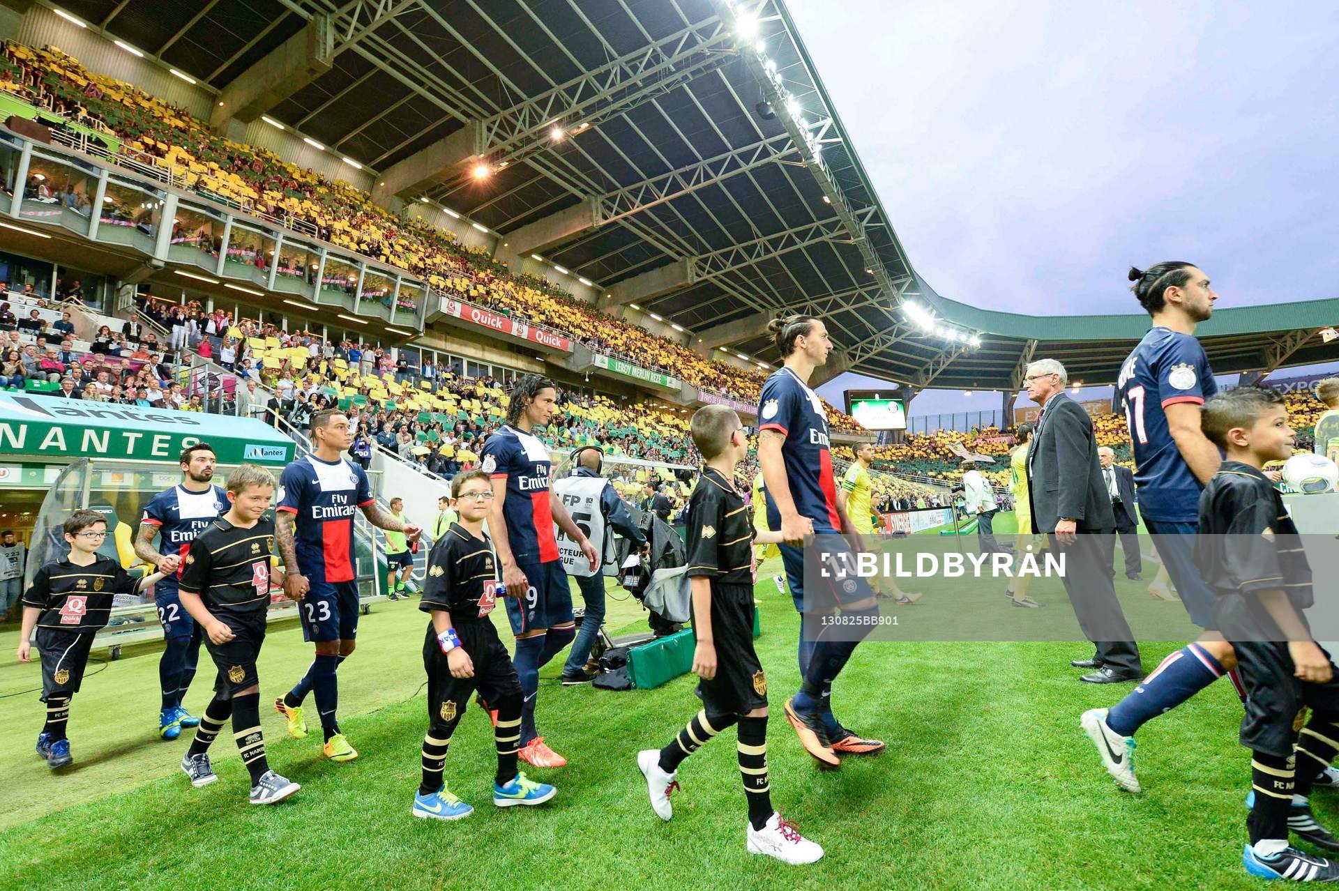Edinson CAVANI - 25.08.2013 - Nantes / Paris Saint Germain
