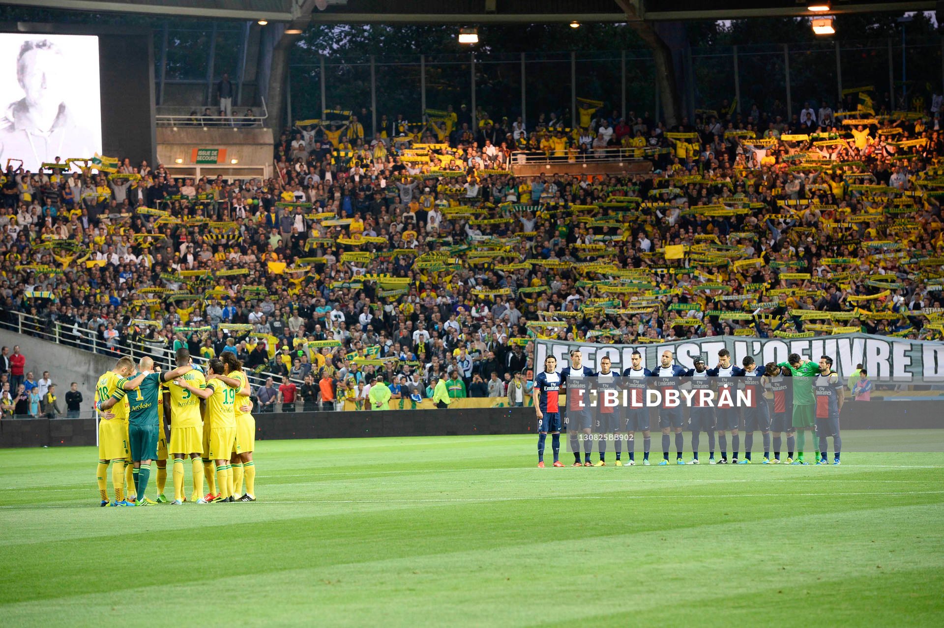 Equipe Nantes / Equipe Paris Saint Germain (minute de
