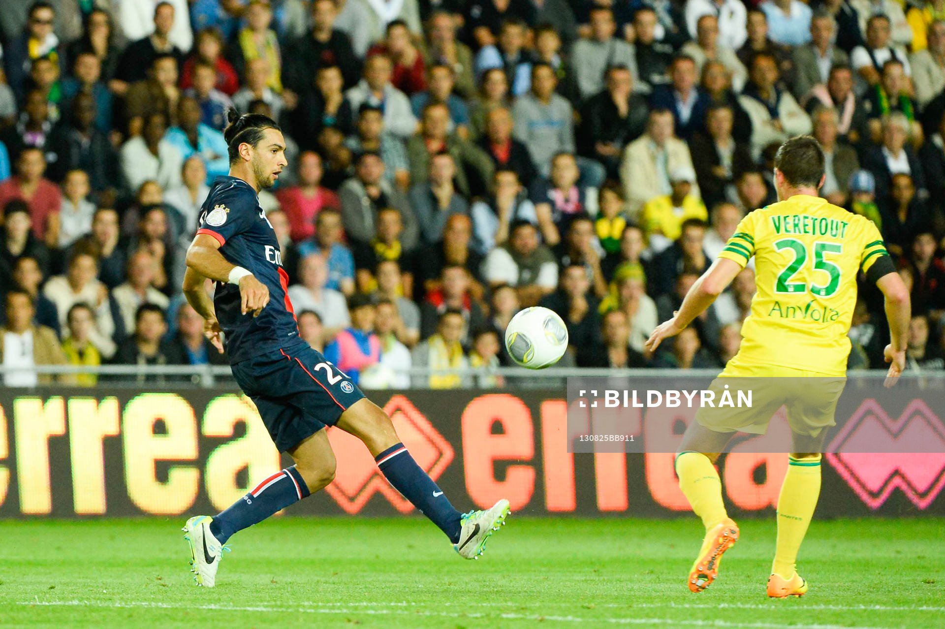 Javier PASTORE / Jordan VERETOUT - 25.08.2013 - Nantes /