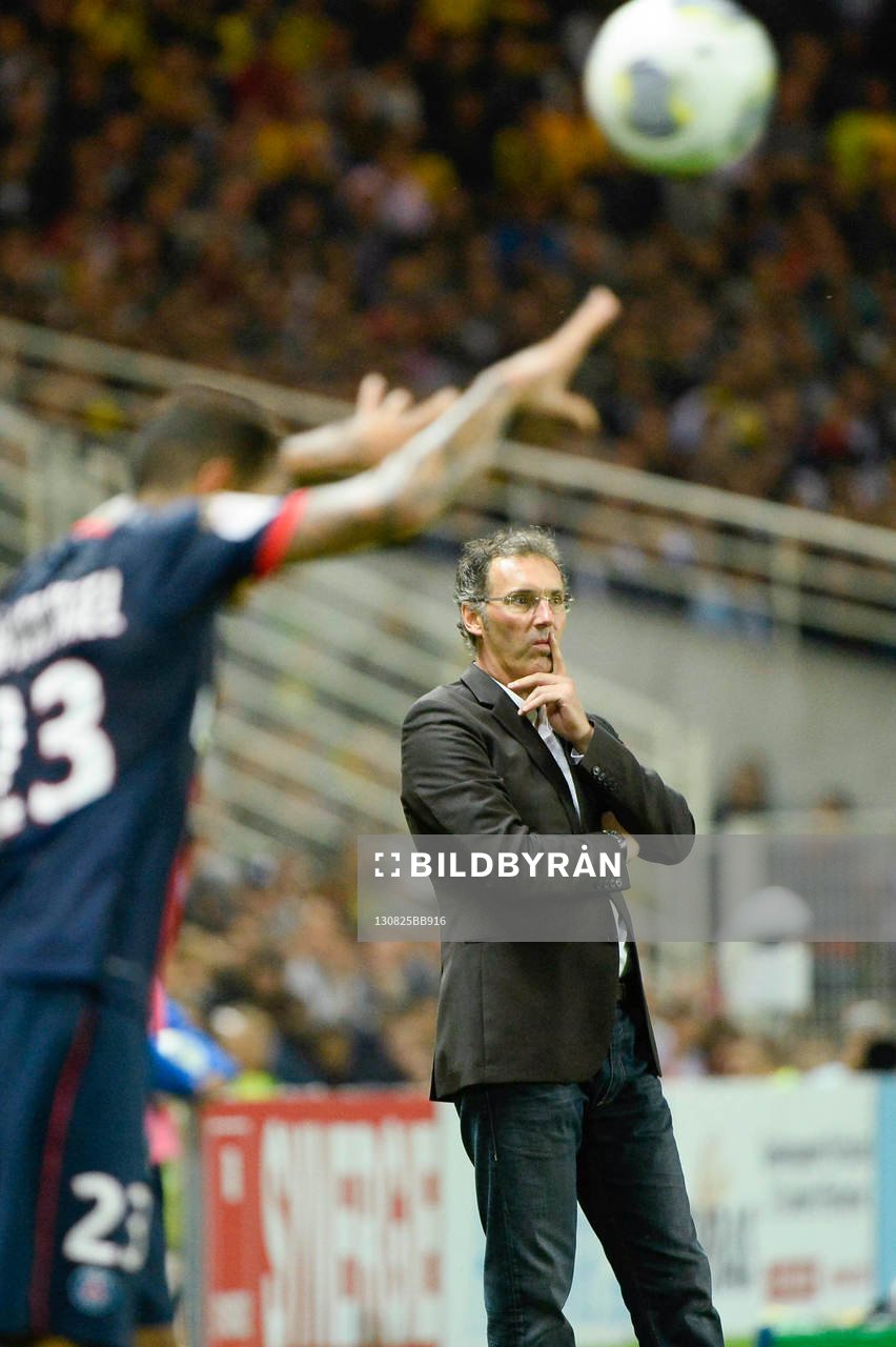 Laurent BLANC - 25.08.2013 - Nantes / Paris Saint Germain -