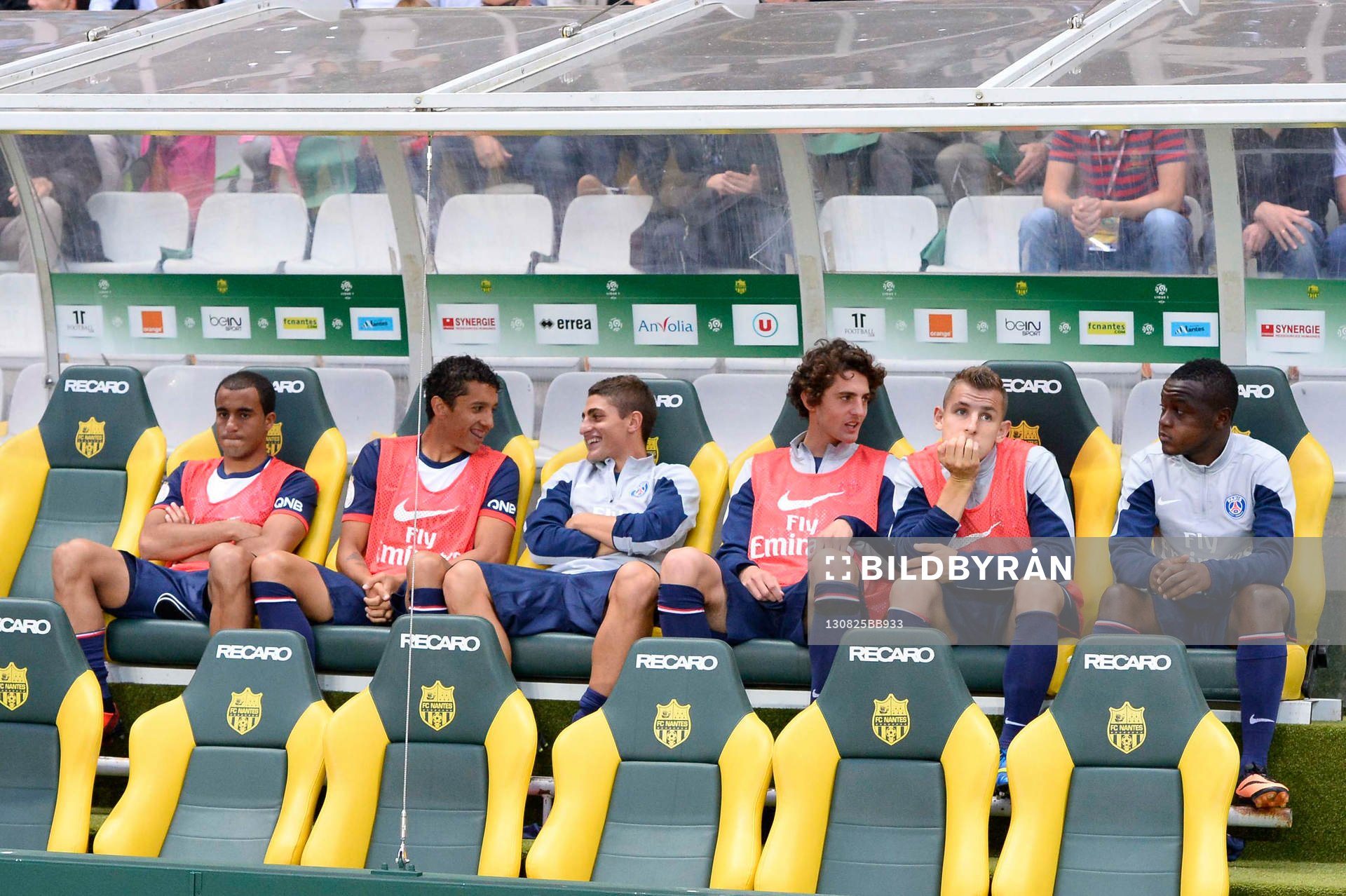 Remplacants -Lucas MOURA / MARQUINHOS / Marco VERRATTI /