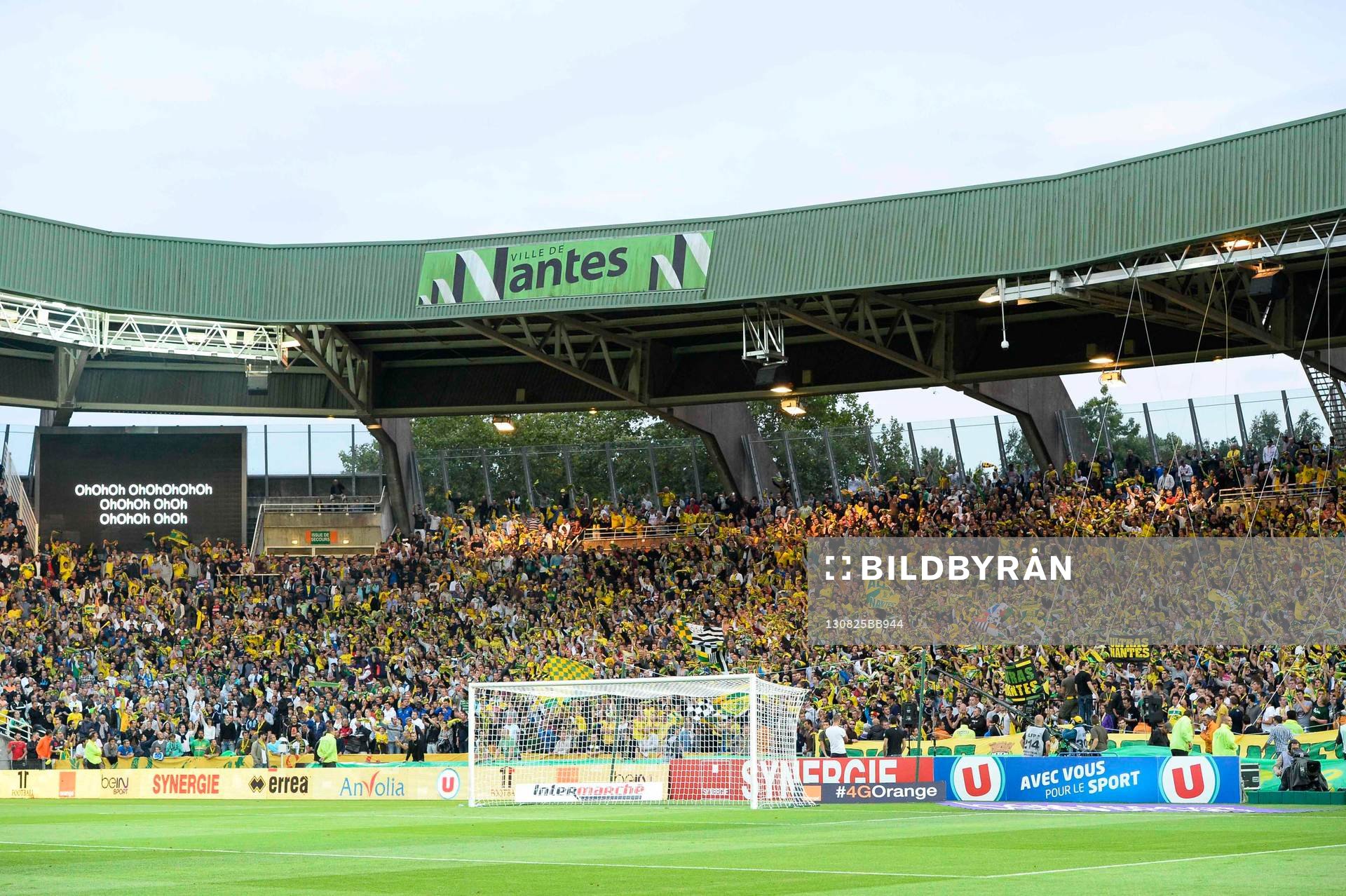 Supporters Nantes - Stade de la Beaujoire Louis Fonteneau -
