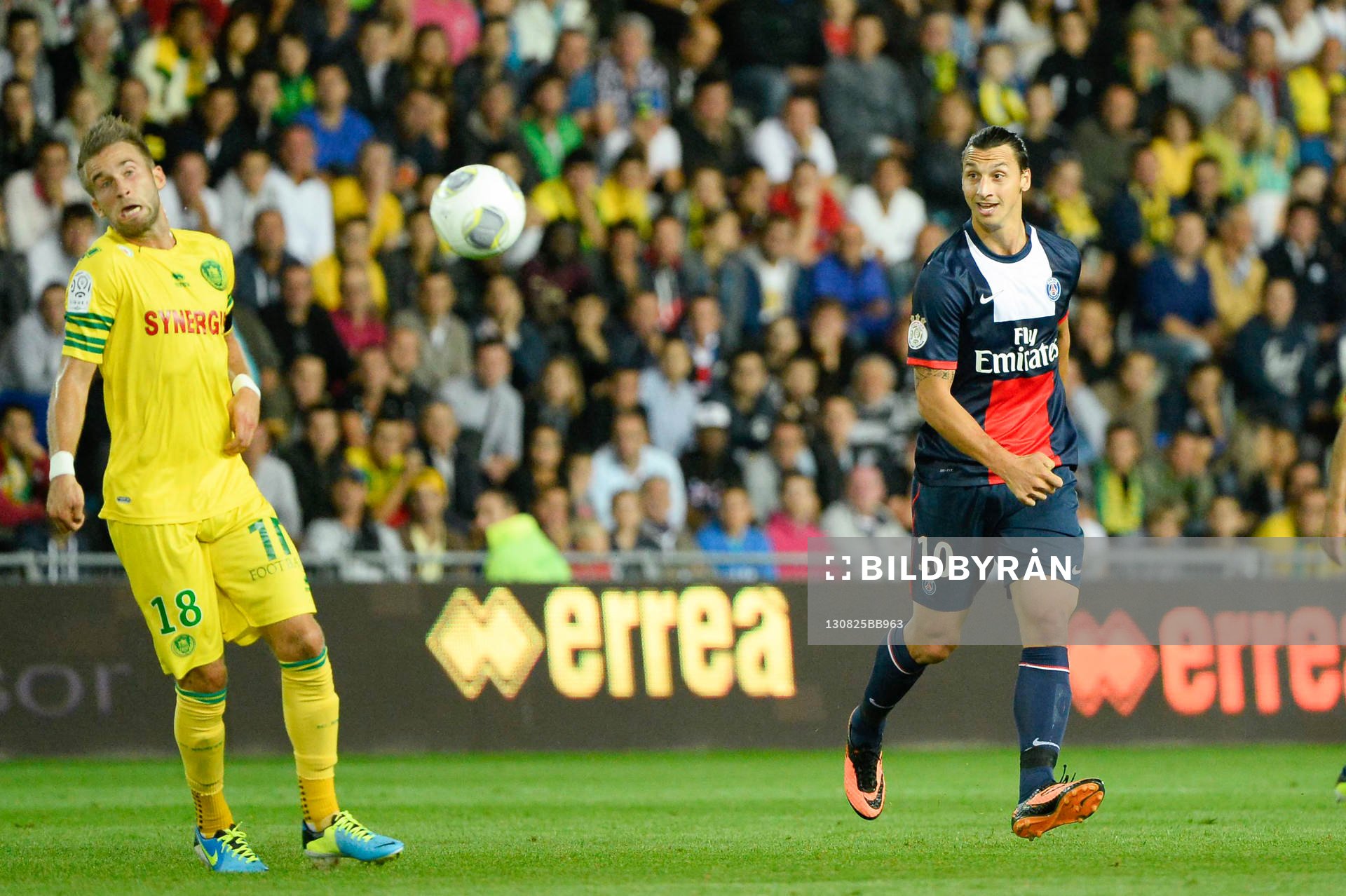 Zlatan IBRAHIMOVIC - 25.08.2013 - Nantes / Paris Saint