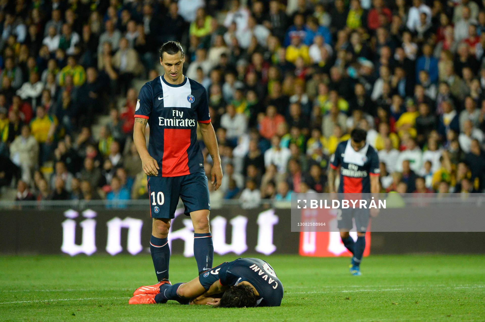 Zlatan IBRAHIMOVIC / Edinson CAVANI - 25.08.2013 - Nantes /