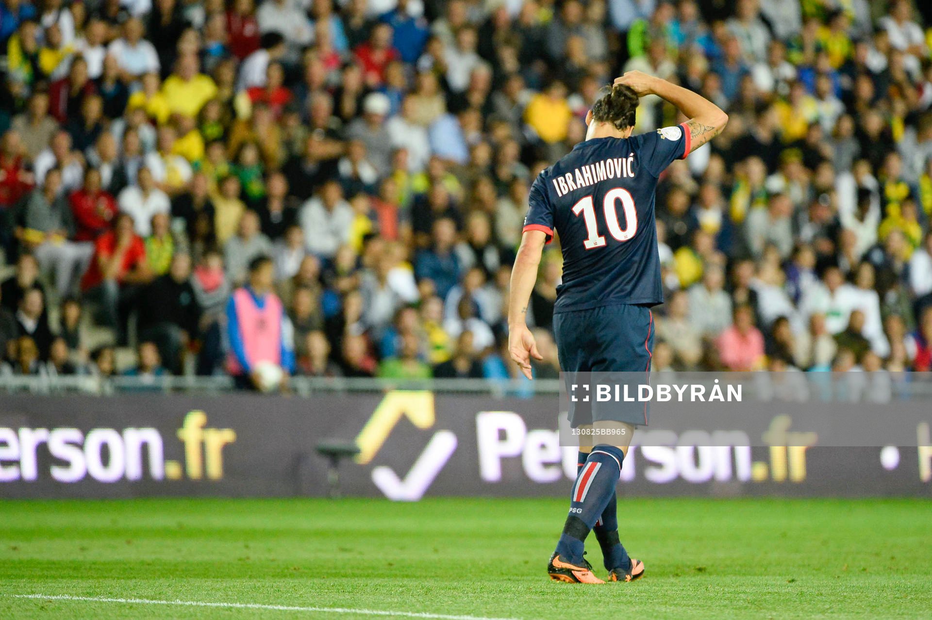 Zlatan IBRAHIMOVIC - 25.08.2013 - Nantes / Paris Saint