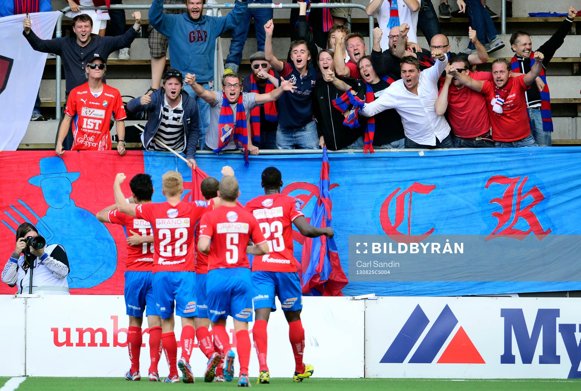 Östers Pablo Pinones Arce gratuleras