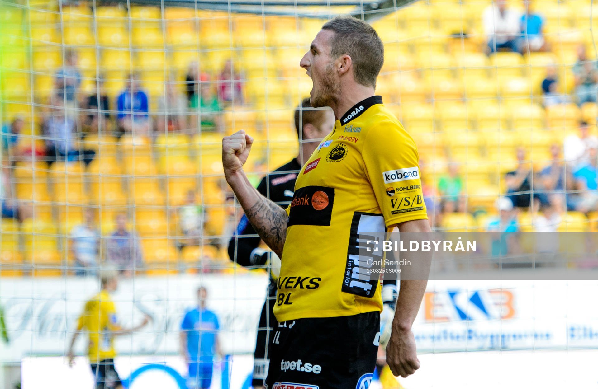 Elfsborgs James Keene jublar